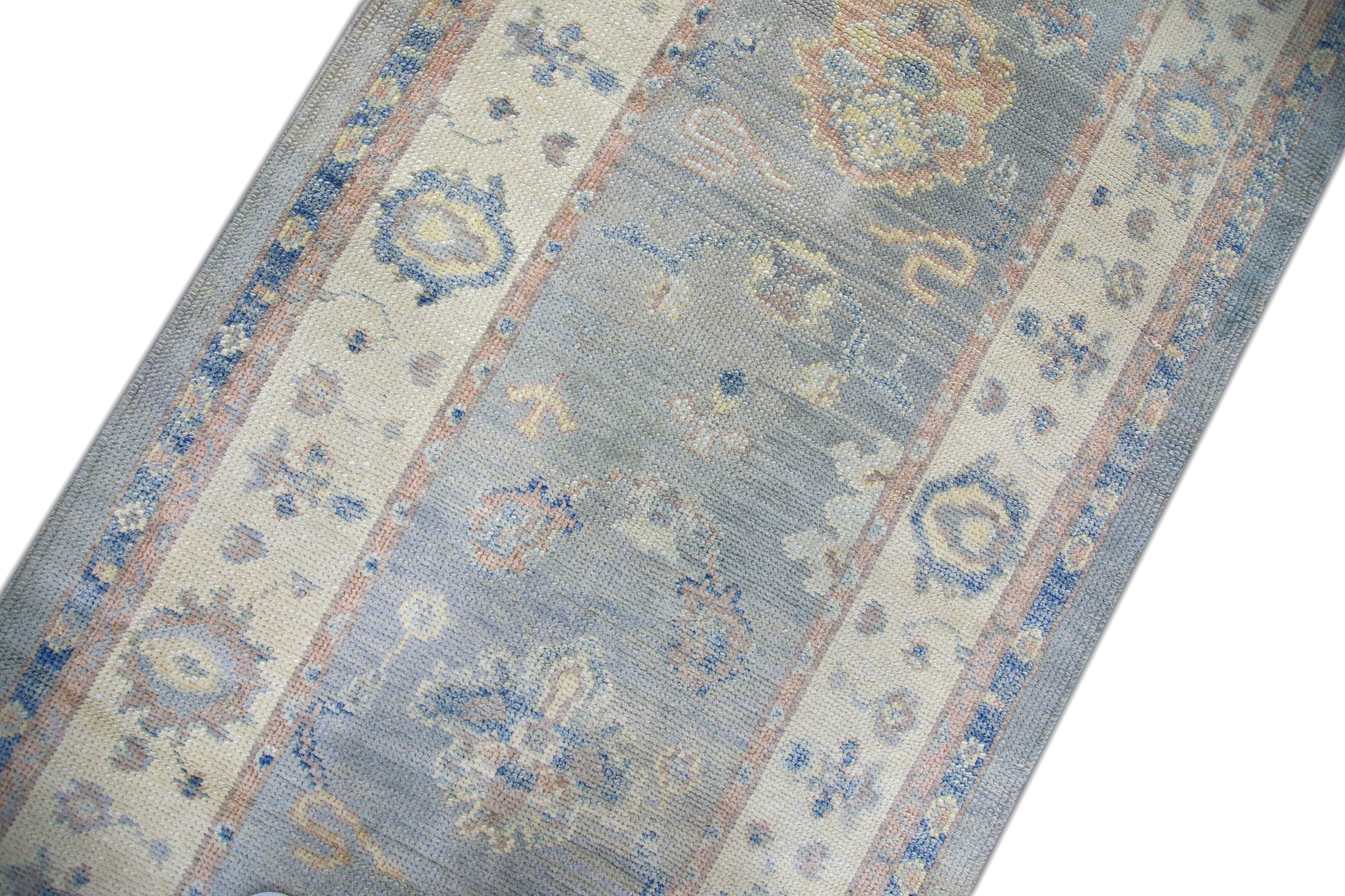 Turkish Oushak Rug 3'2" x 15'3" #5412