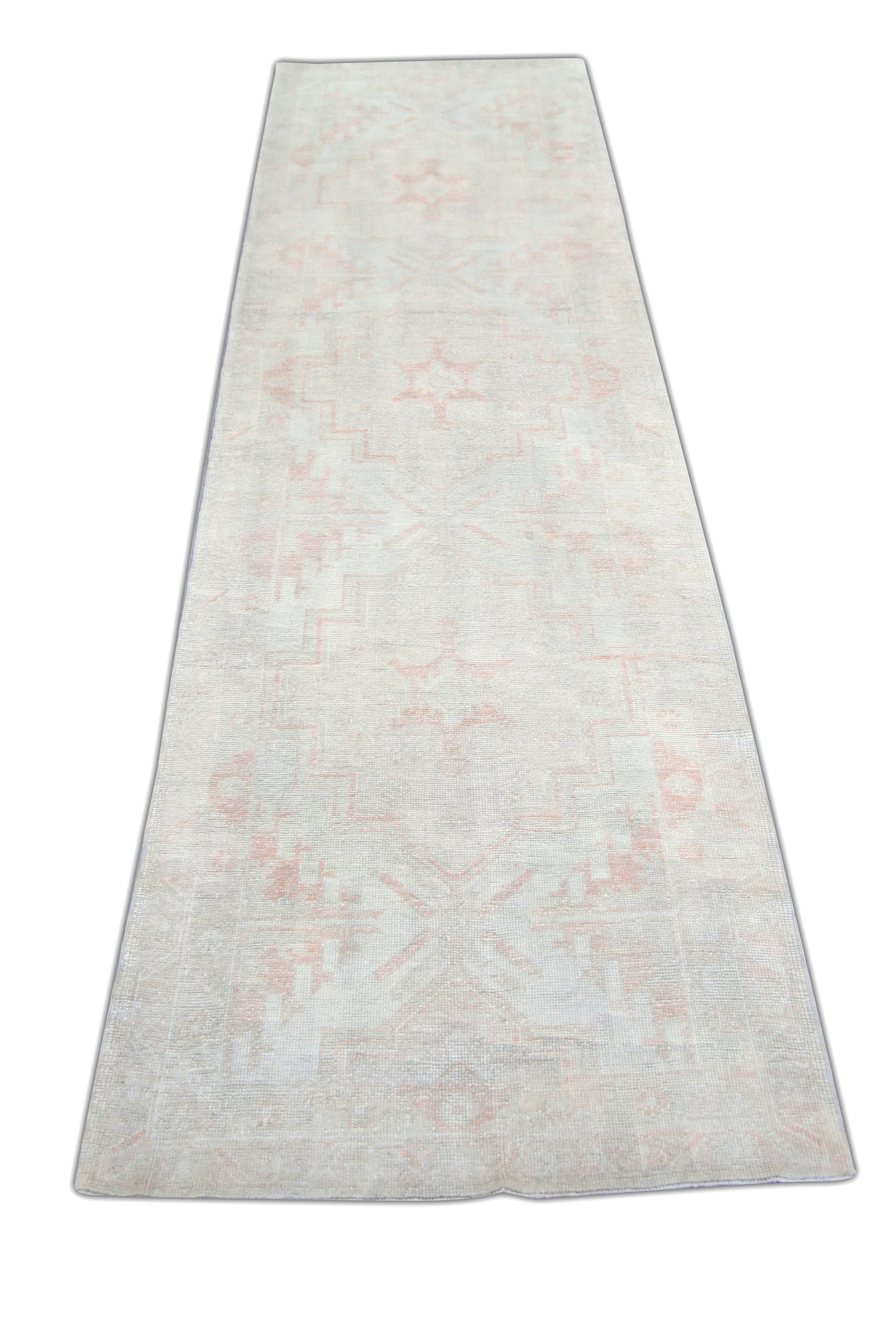 Turkish Oushak Rug 4' x 14' #5810