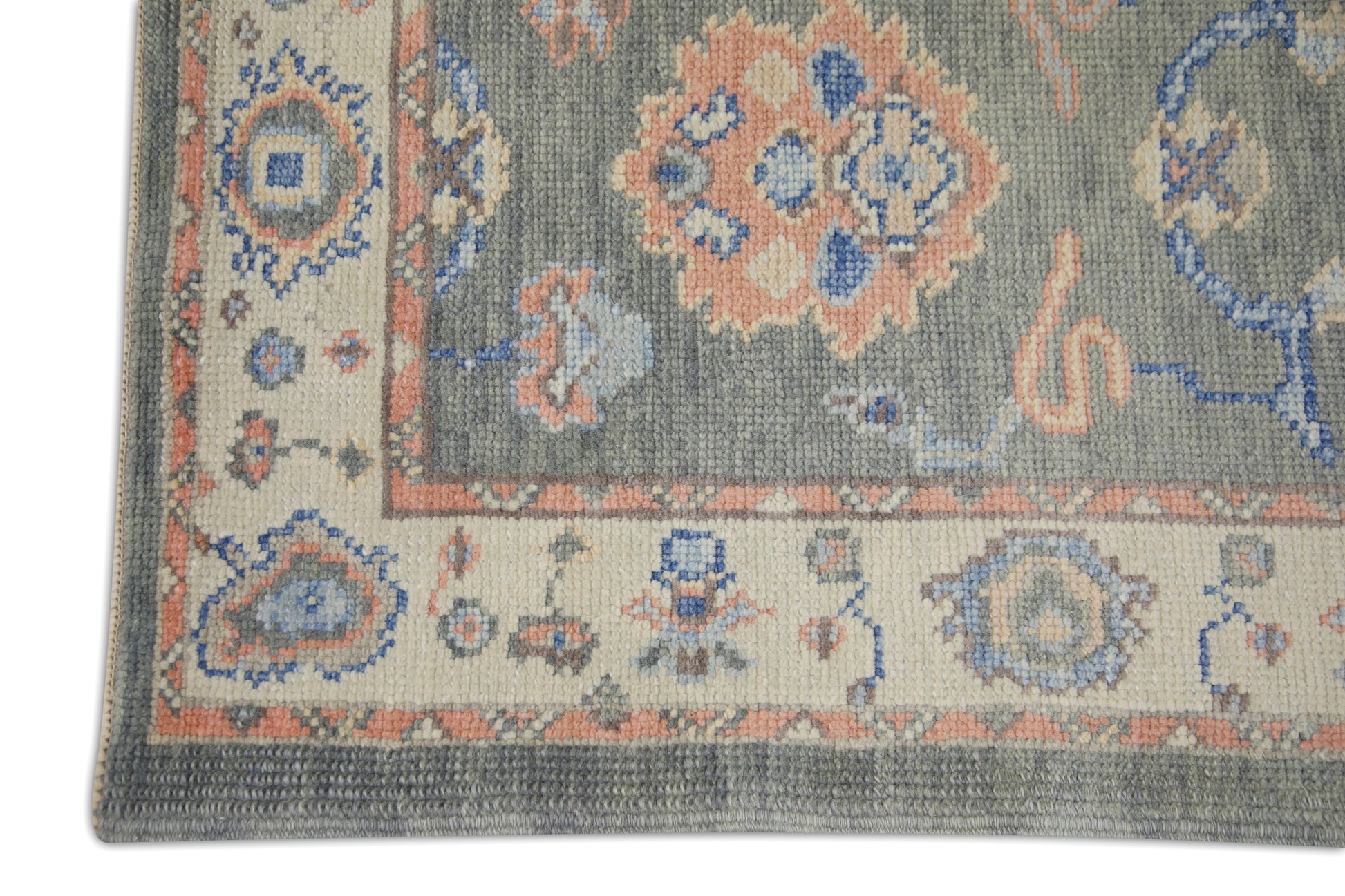 Turkish Oushak Rug 2'7" x 7'11" #6586