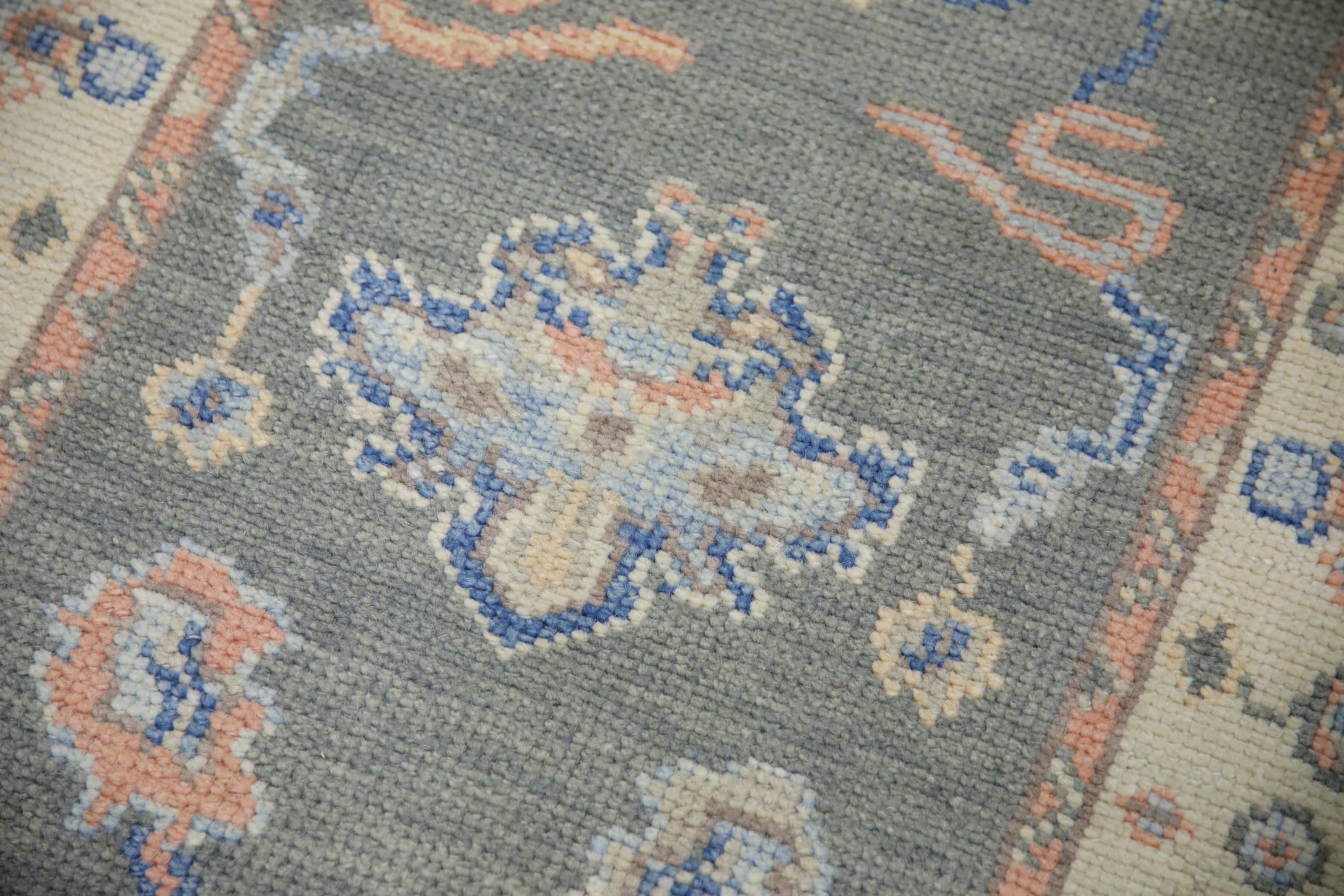 Turkish Oushak Rug 2'7" x 7'11" #6586