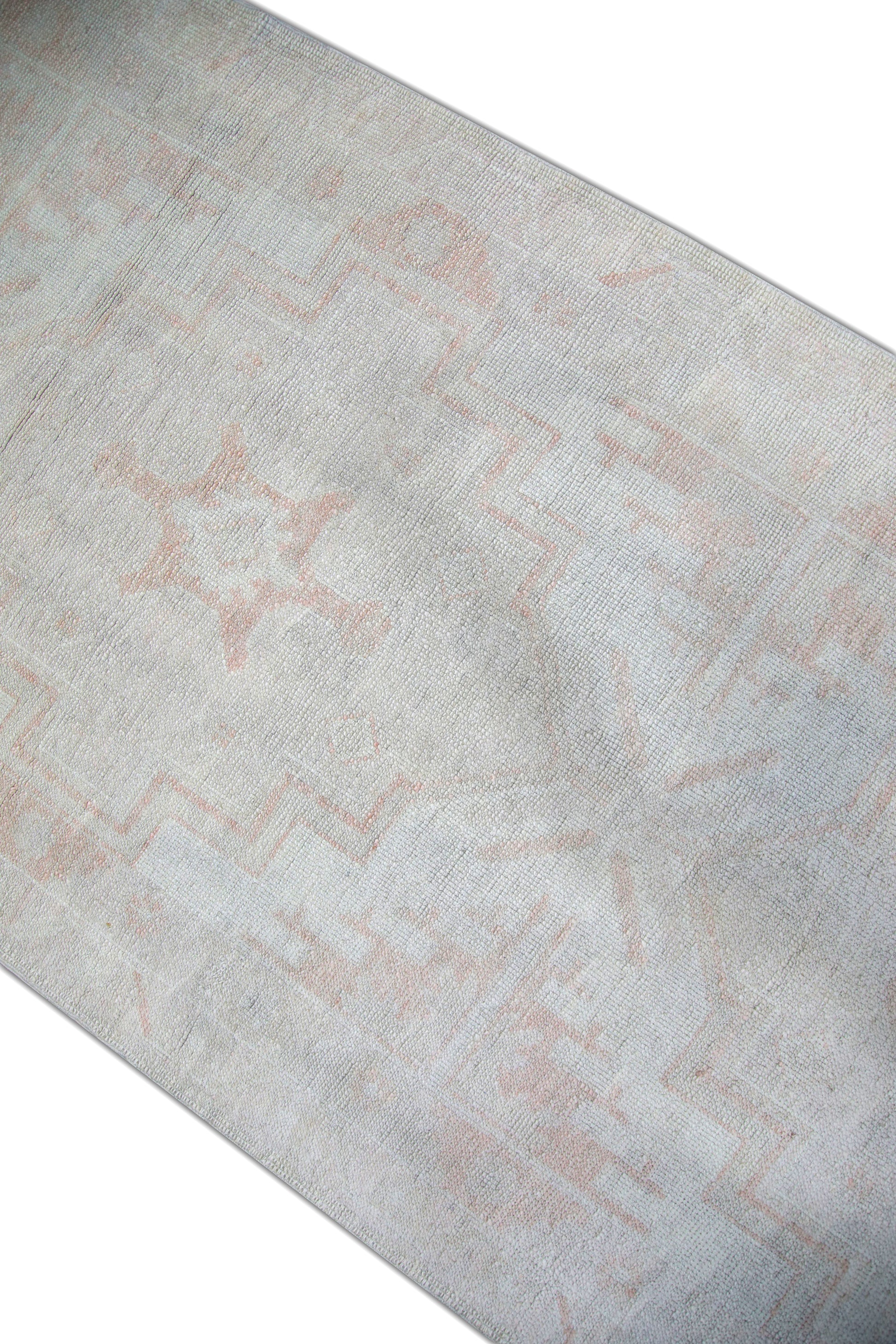 Turkish Oushak Rug 4' x 14' #5810