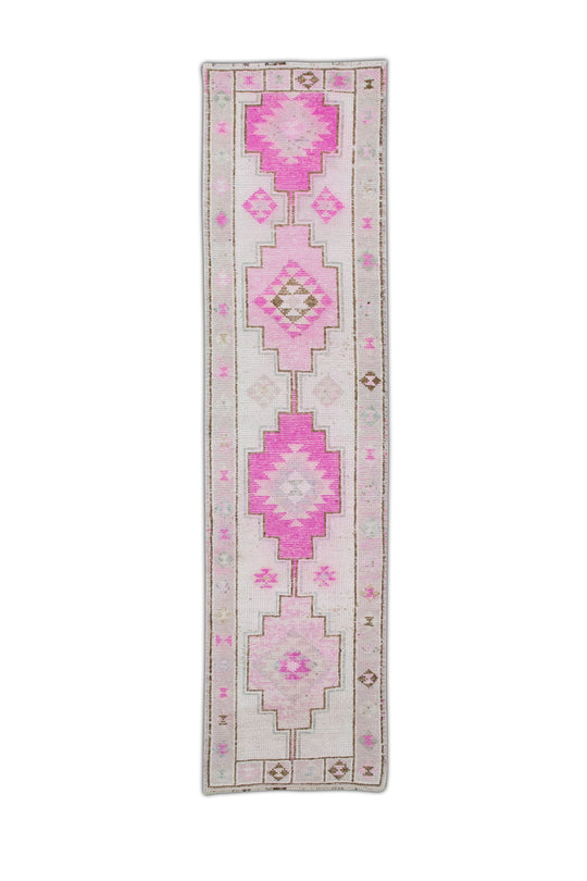 #119 Turkish Vintage Anatolian Rug  2'8" x 10'9"