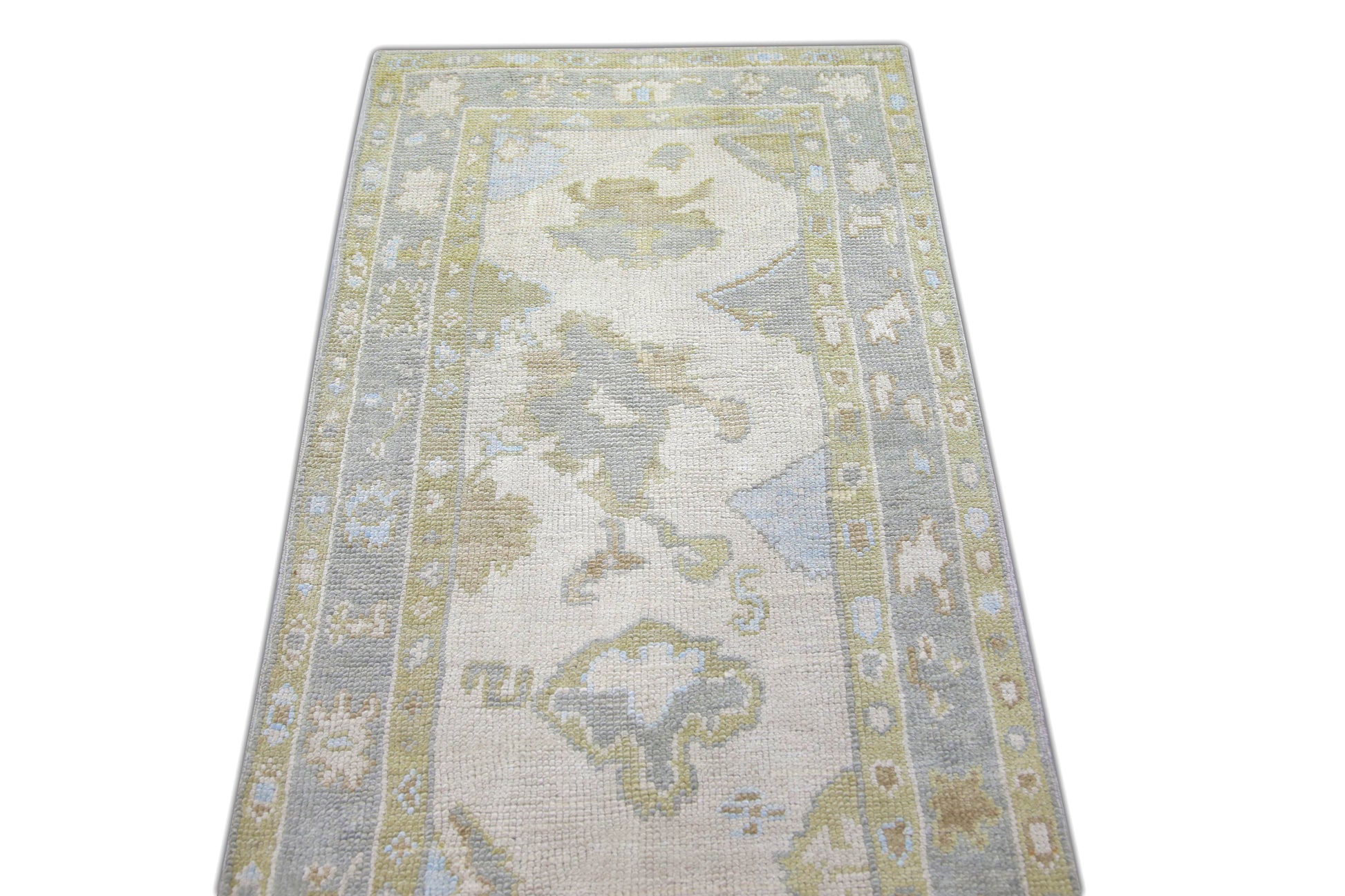 Turkish Oushak Rug 2'6" x 15'10" #5757