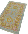Turkish Oushak Rug 2'11" x 4'8" #801