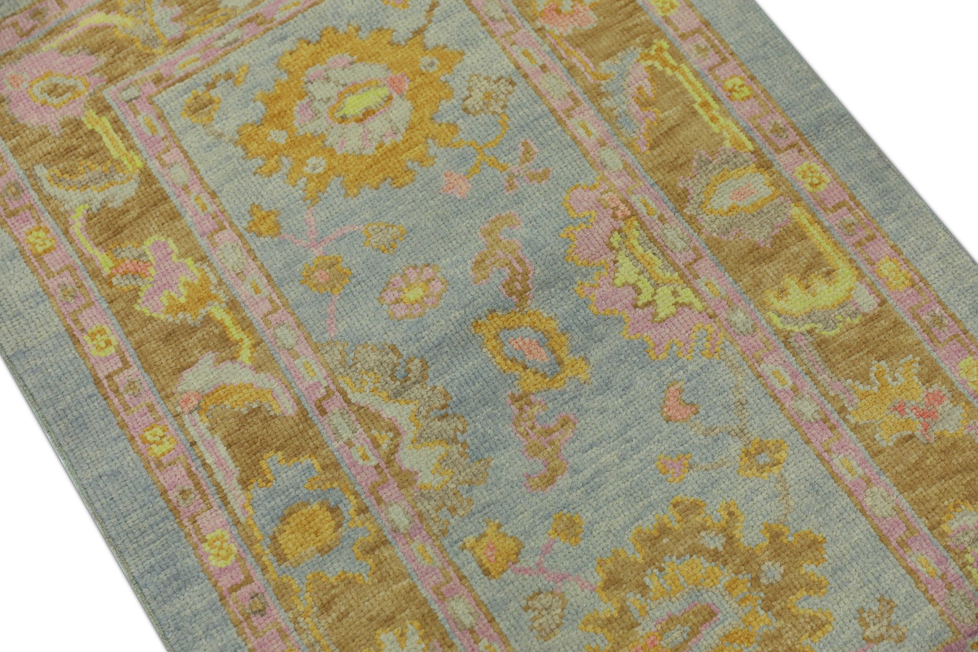 Turkish Oushak Rug 2'11" x 4'8" #801