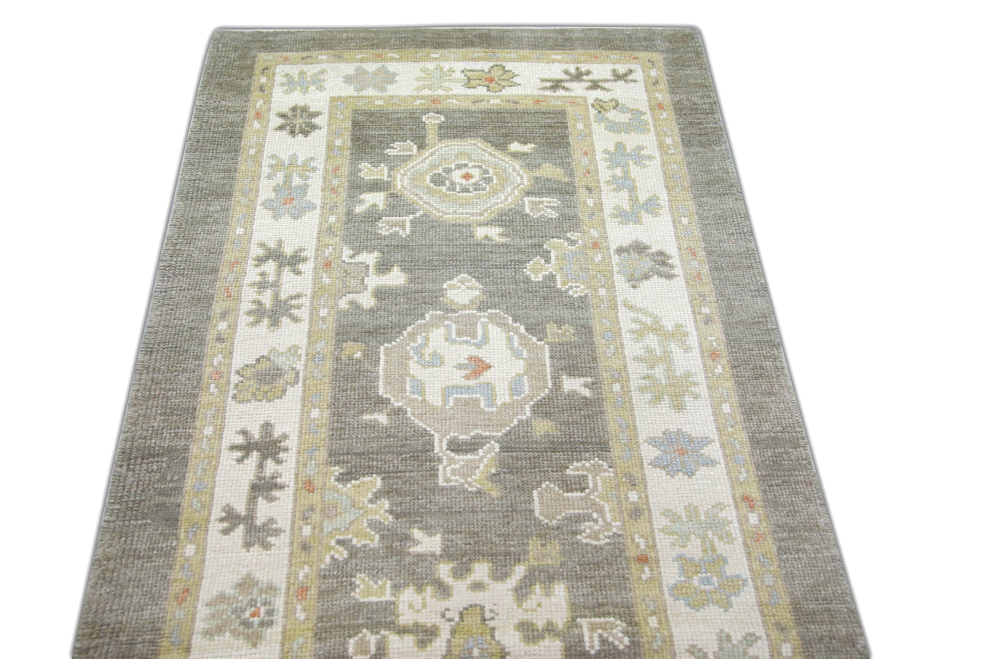 Turkish Oushak Rug 3'1" x 16' #6067