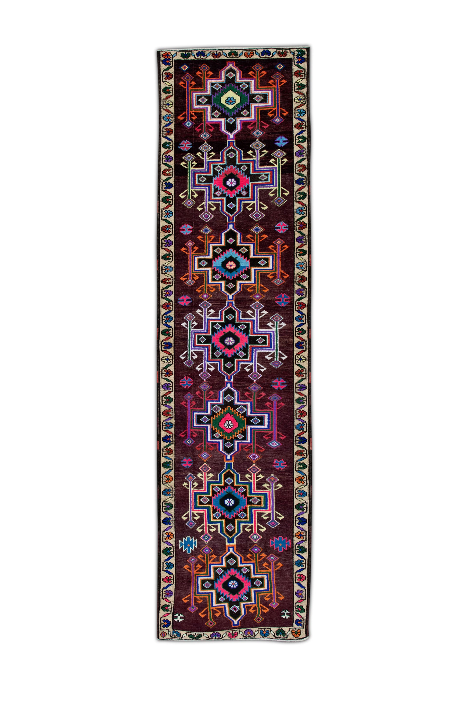 Turkish Vintage Anatolian Rug  2'10" x 11'3" #114
