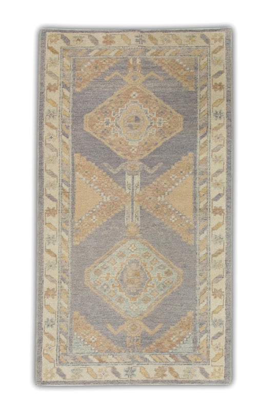 #6338 Turkish Oushak 3'1" x 5'8"