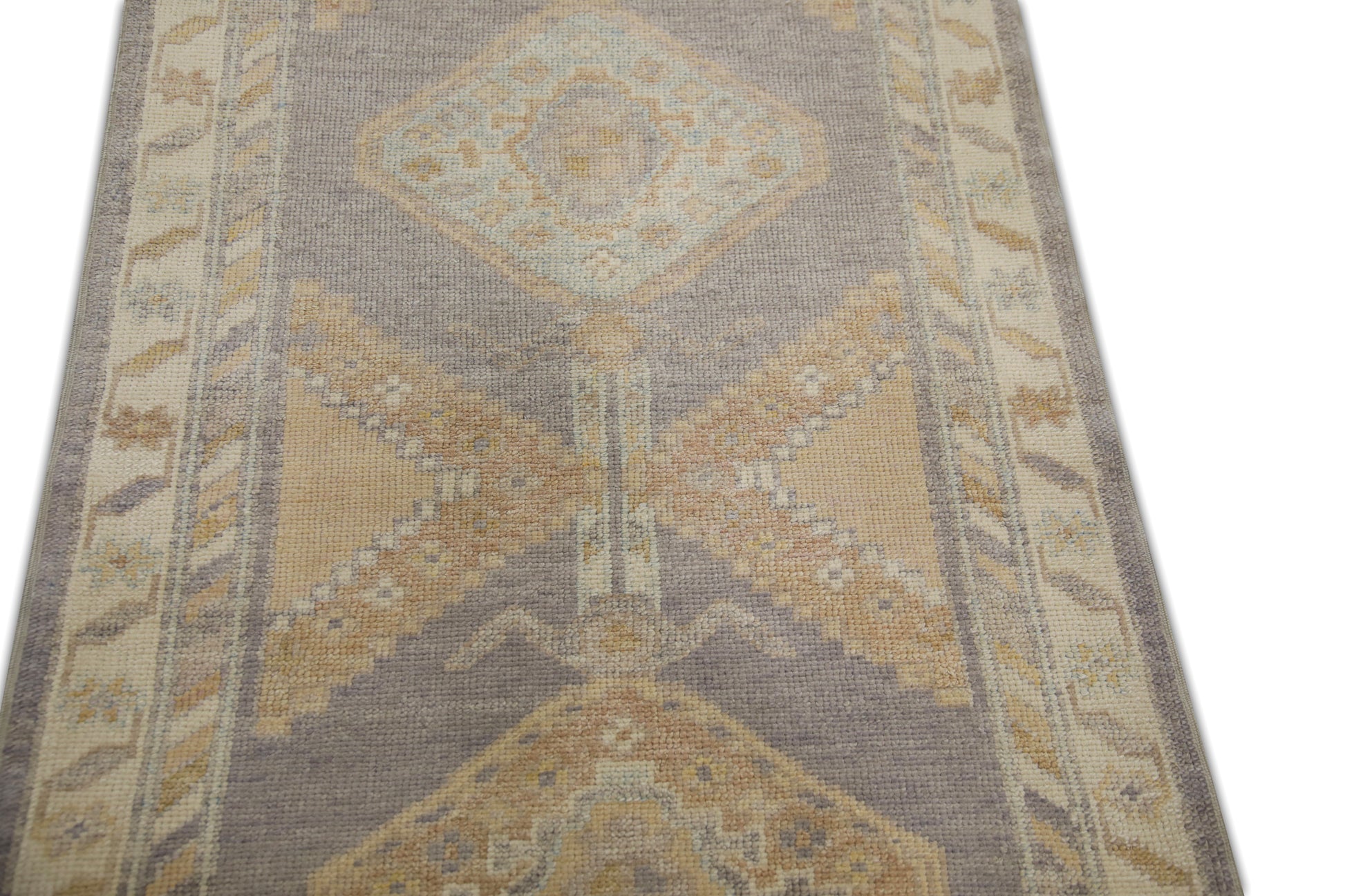 Turkish Oushak Rug 3'1" x 5'8" #6338
