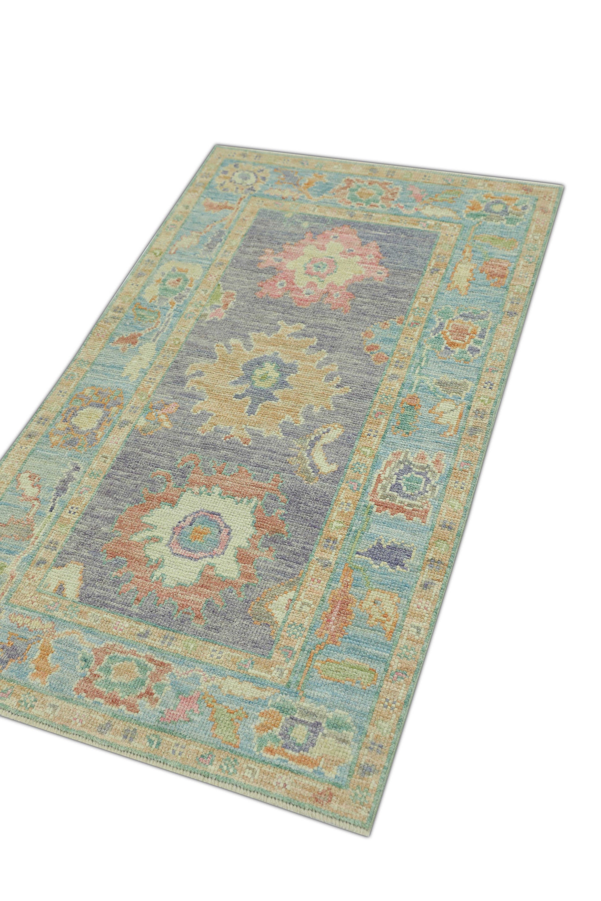 Turkish Oushak Rug 2'10" x 5' #1081