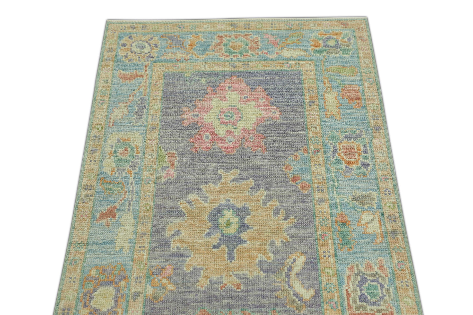 Turkish Oushak Rug 2'10" x 5' #1081
