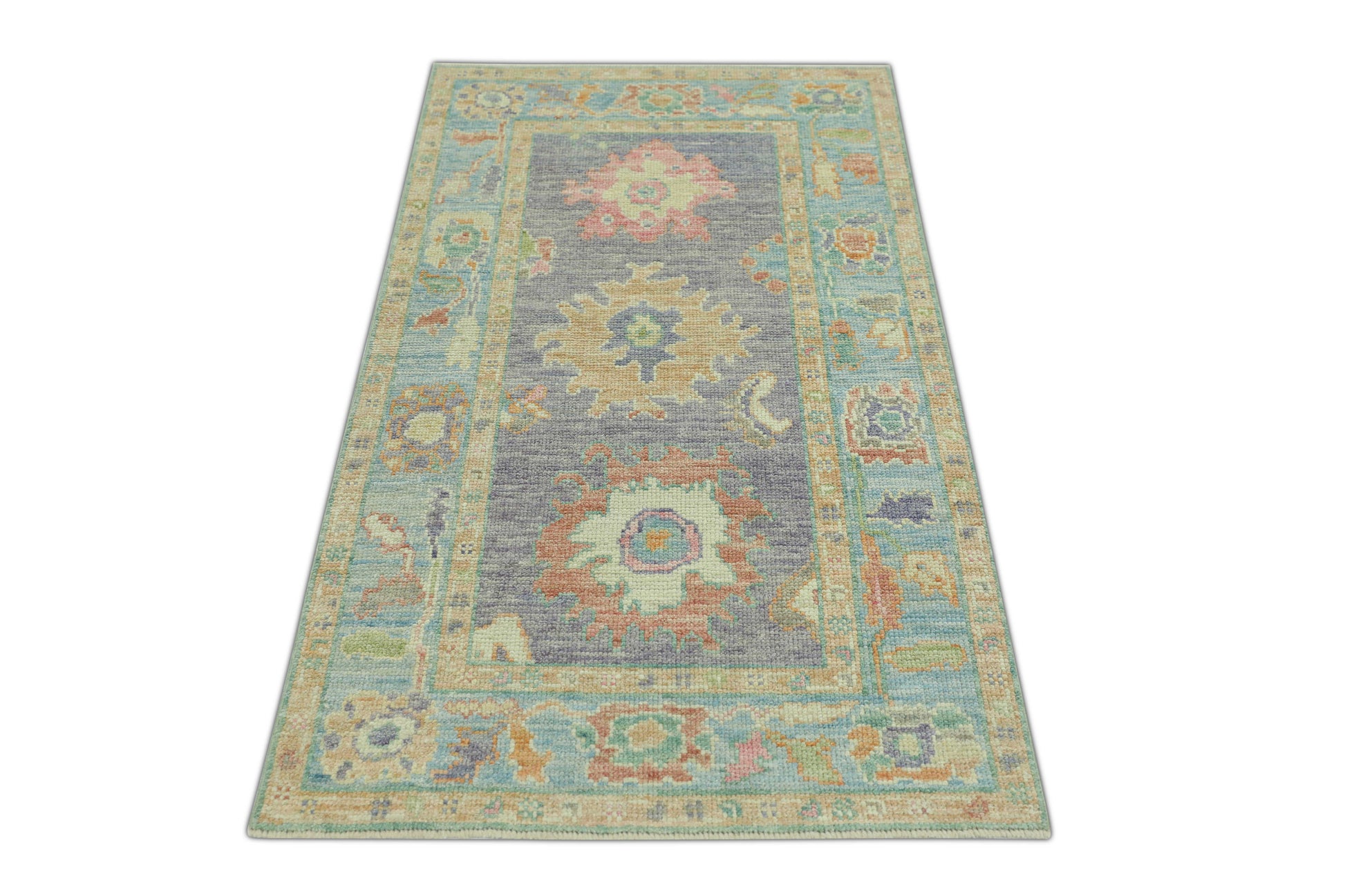 Turkish Oushak Rug 2'10" x 5' #1081