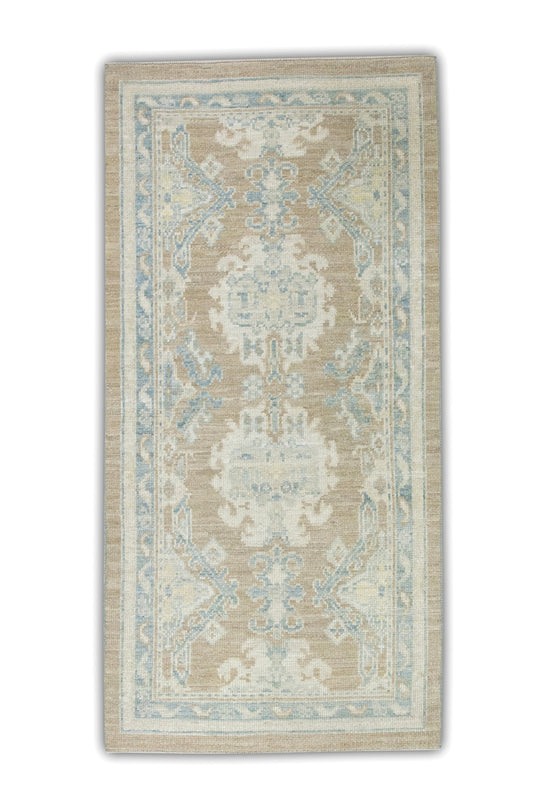 #6801 Turkish Oushak 2'10" x 5'8"