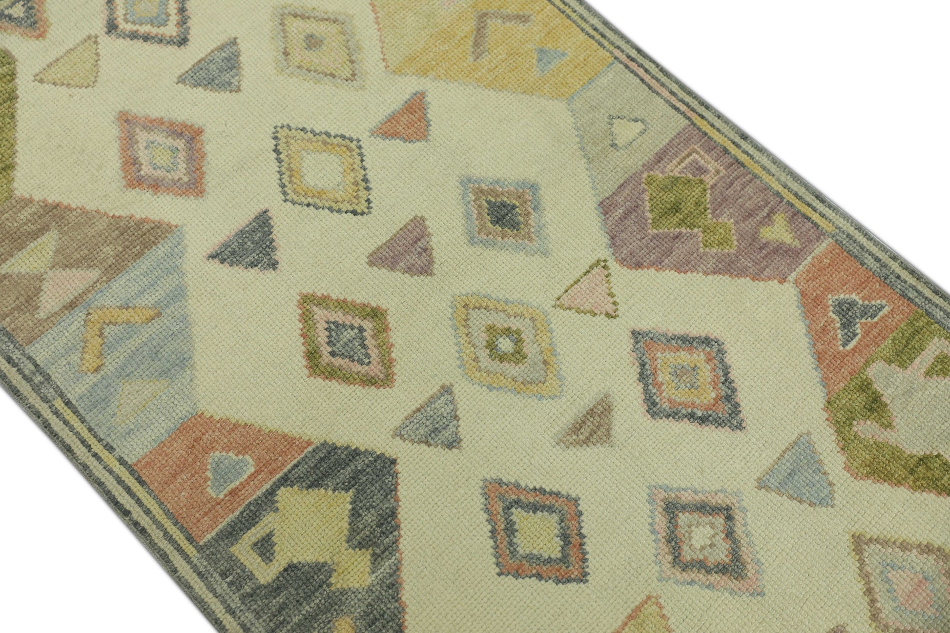 Turkish Oushak Rug 2'11" x 4'10" #821