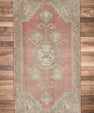 Oriental Hand Knotted Vintage Turkish Mini Rug 1'7" x 2'8" #9110