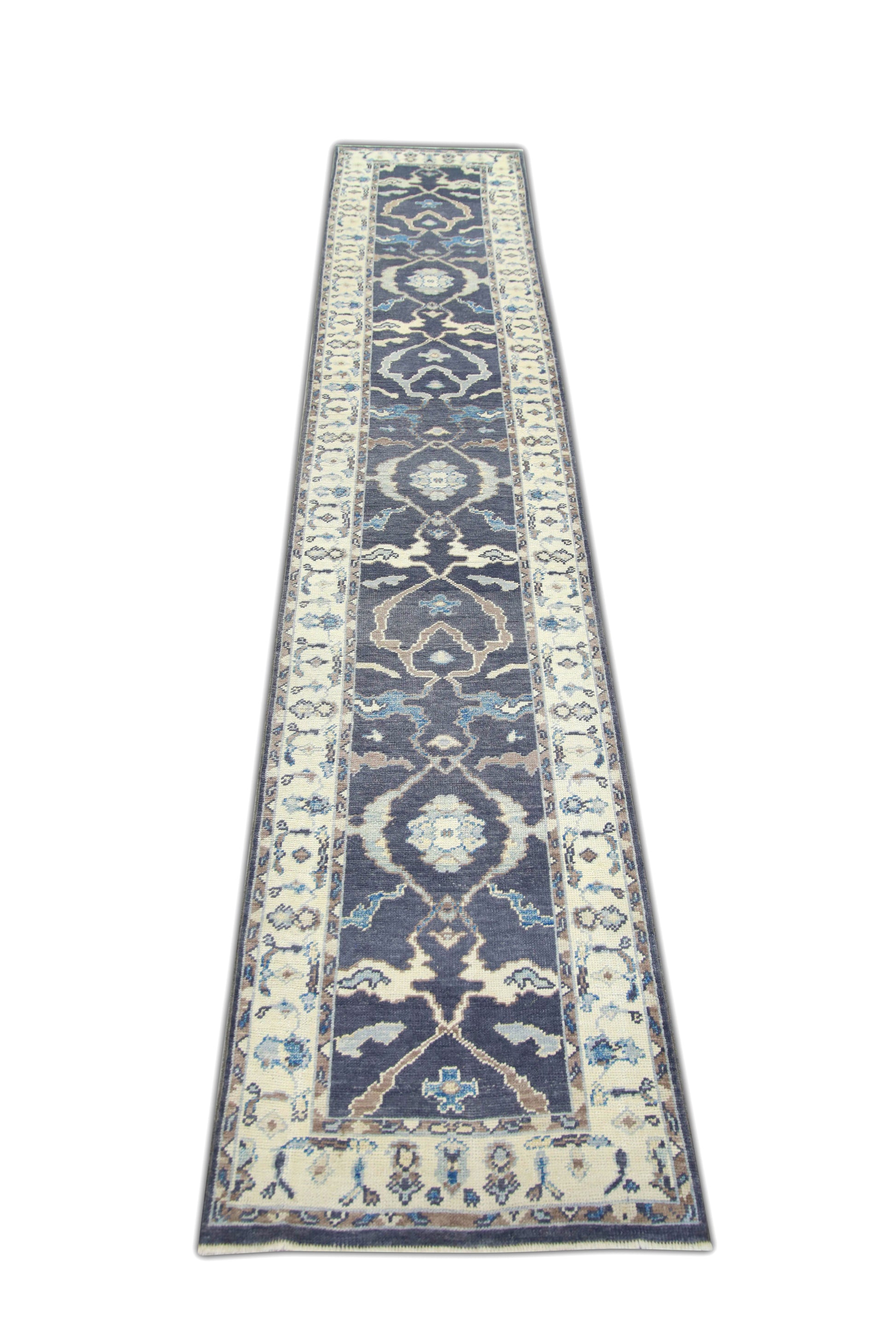 Turkish Oushak Rug 2'10" x 15'6" #5591
