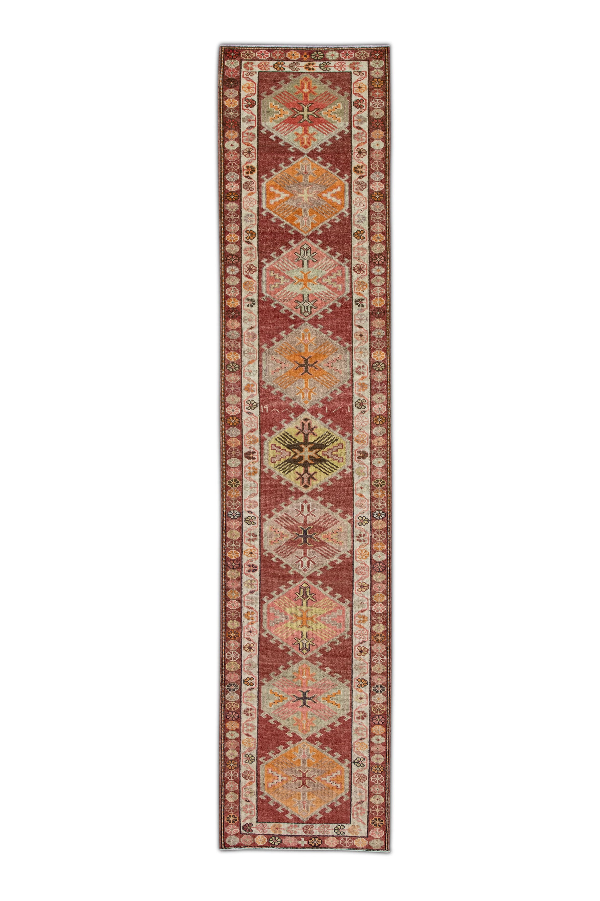 Turkish Vintage Anatolian Rug  2'10" x 13'5" #290