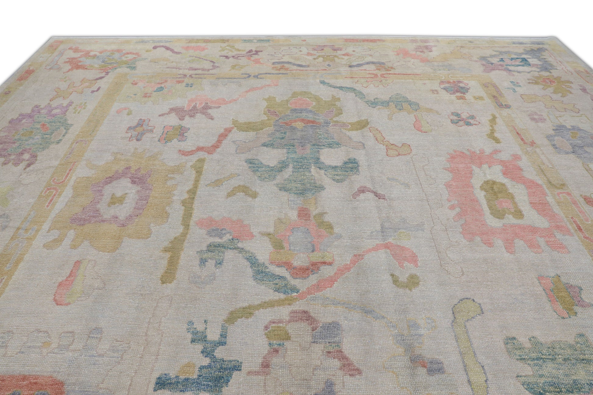 Turkish Oushak Rug 12'2" x 14'6" #2783