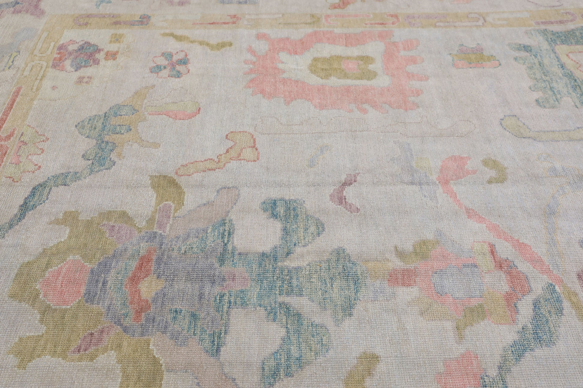 Turkish Oushak Rug 12'2" x 14'6" #2783