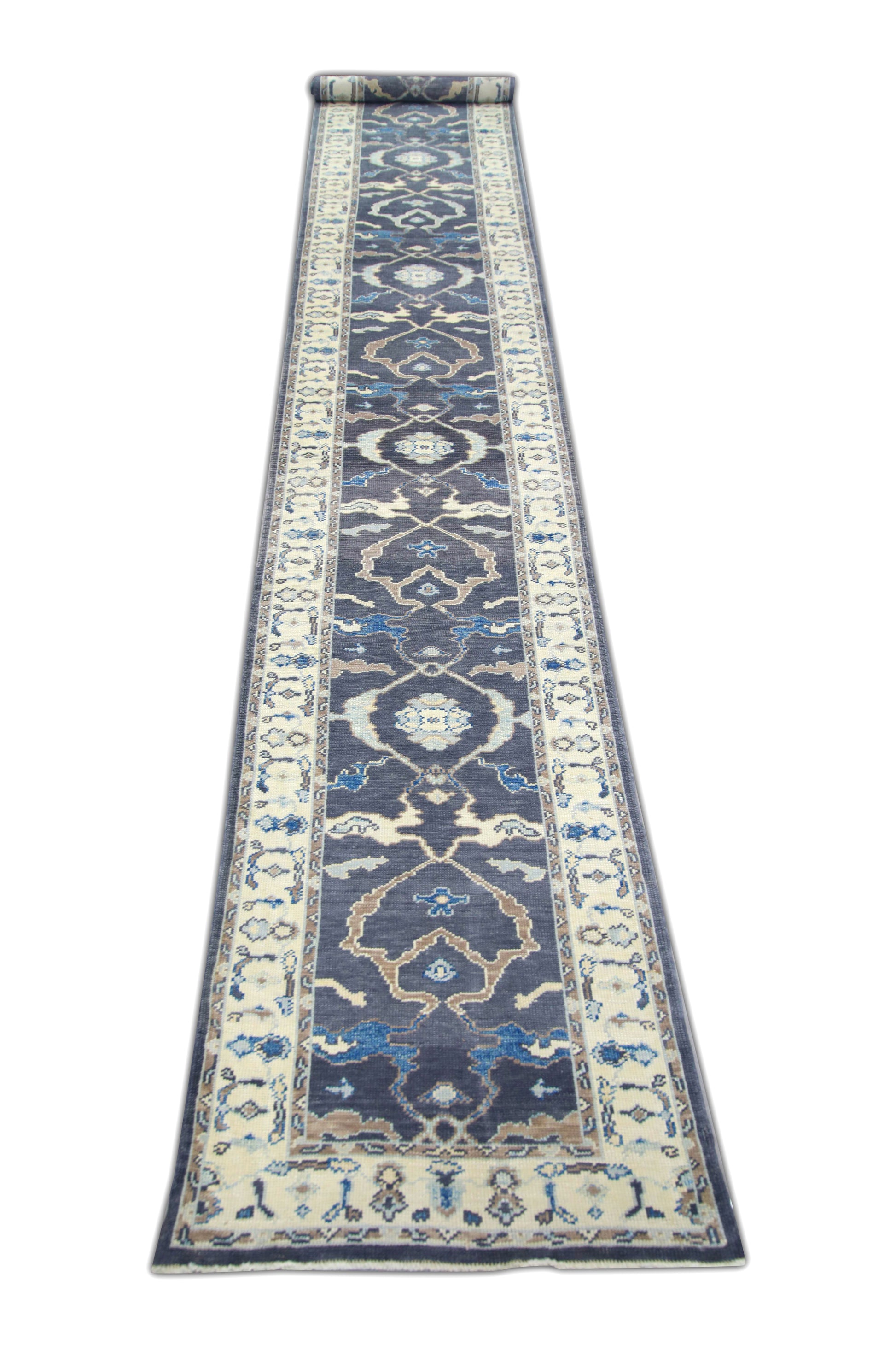 Turkish Oushak Rug 3'2" x 21'5" #5592