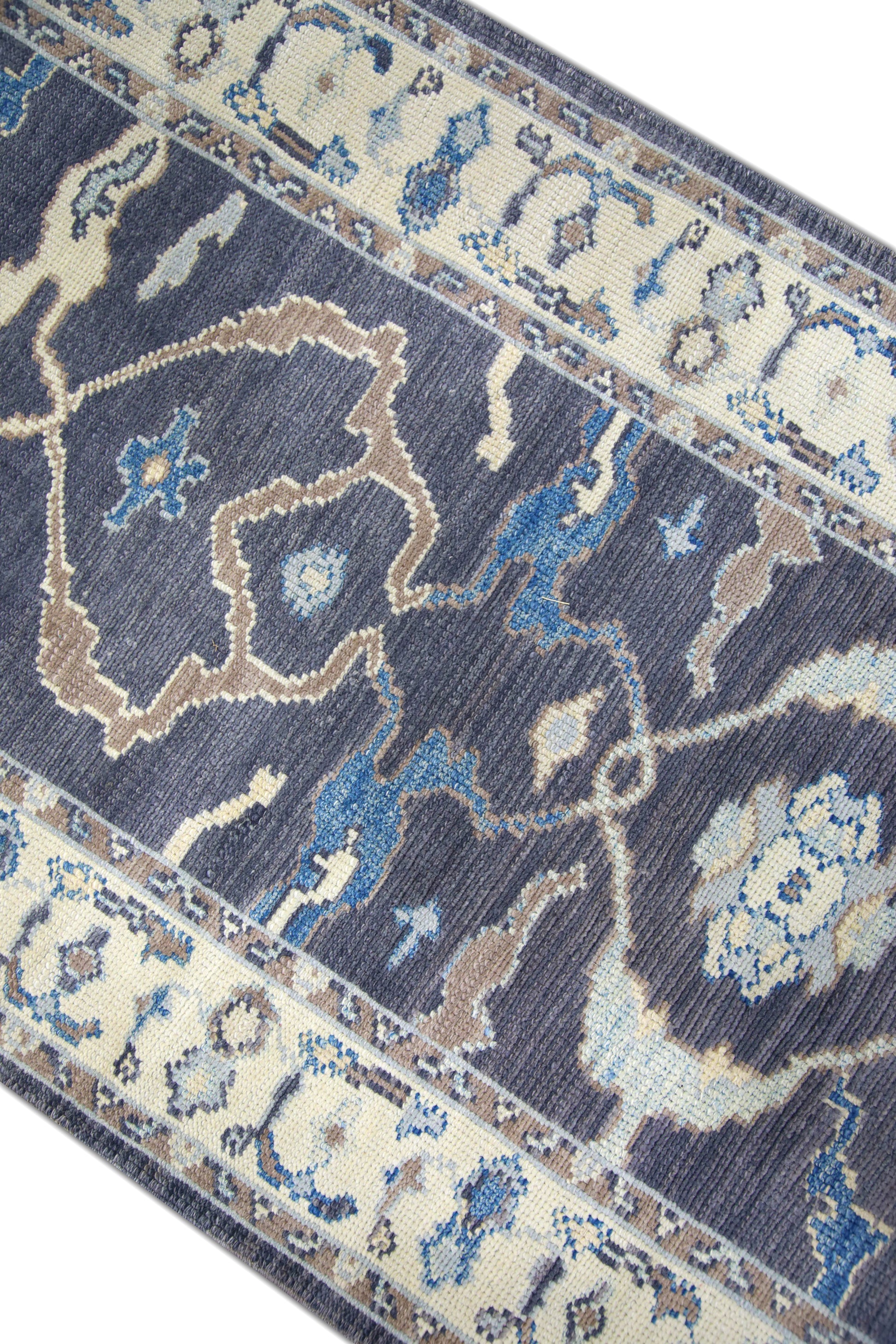 Turkish Oushak Rug 3'2" x 21'5" #5592