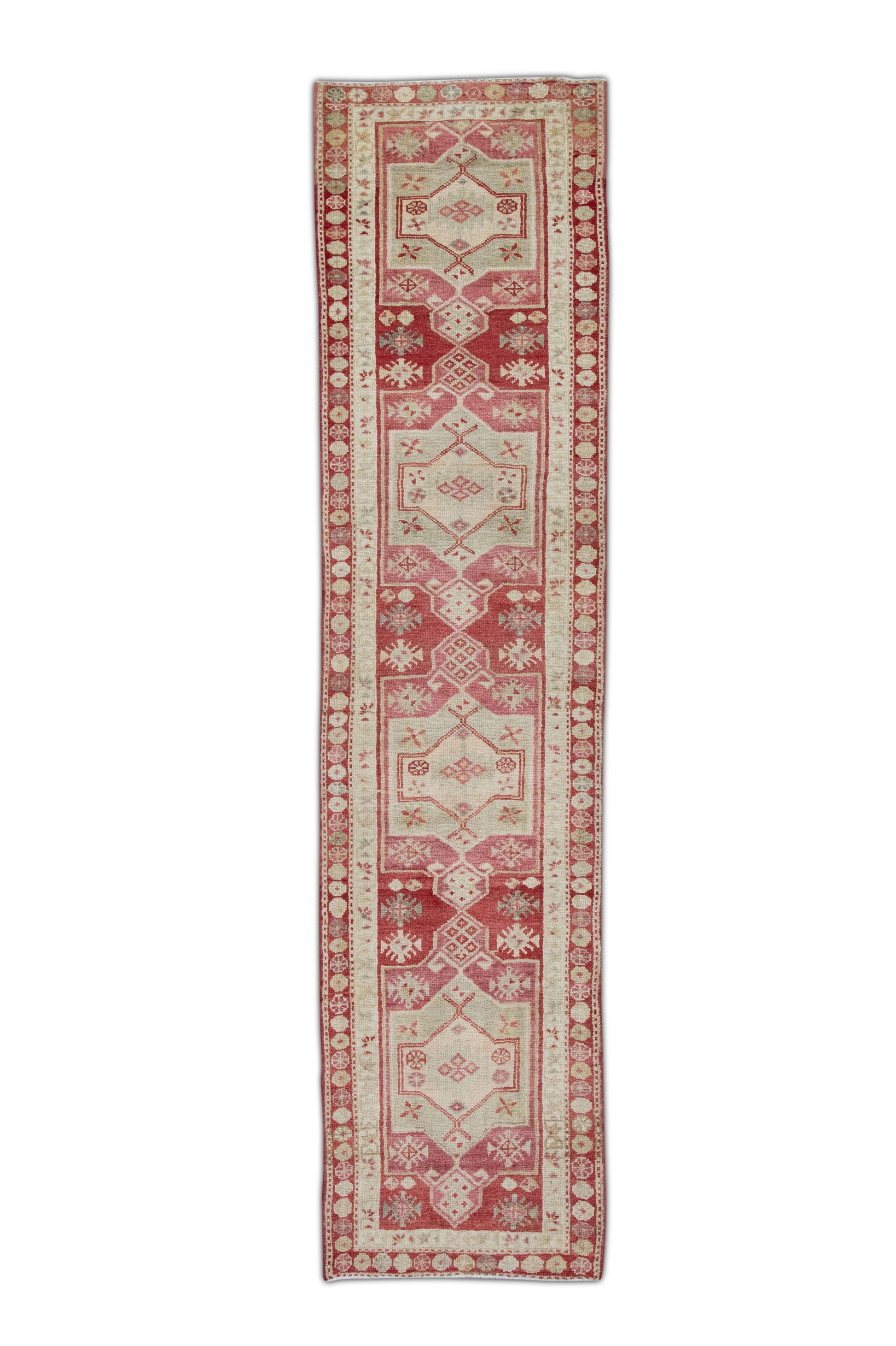 Turkish Vintage Anatolian Rug  3' x 12'7" #232