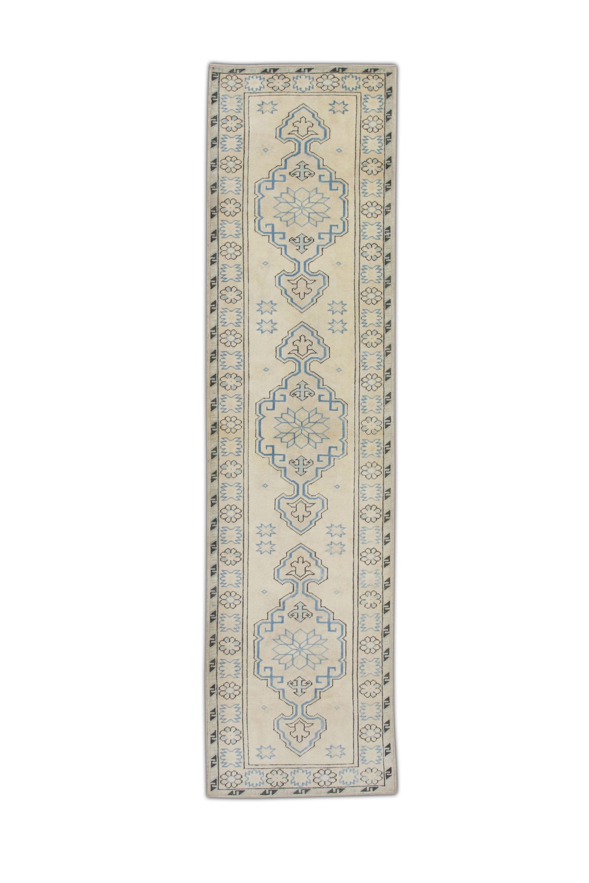 Turkish Vintage Anatolian Rug  2'11" x 11'2" #195