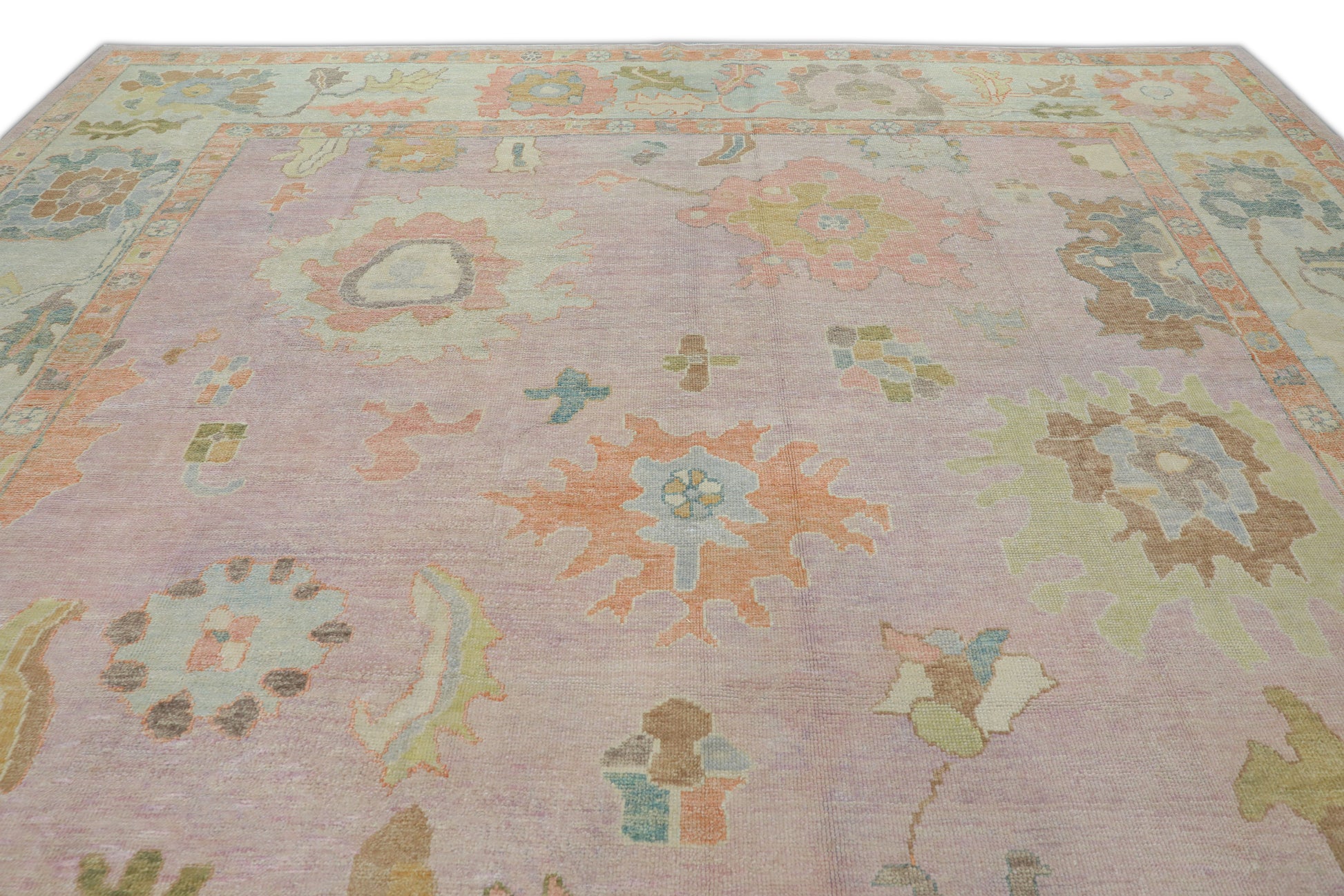 Turkish Oushak Rug 12'3" x 14'9" #2743