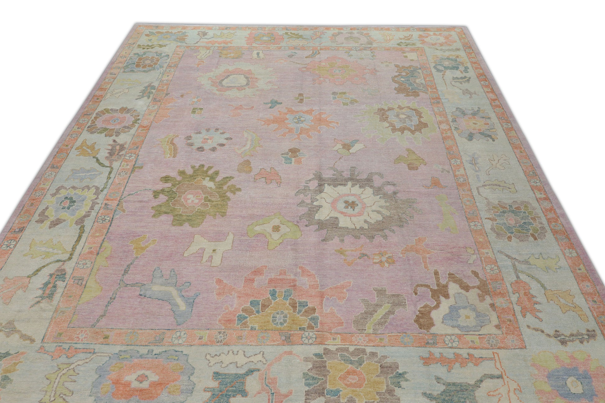 Turkish Oushak Rug 12'3" x 14'9" #2743
