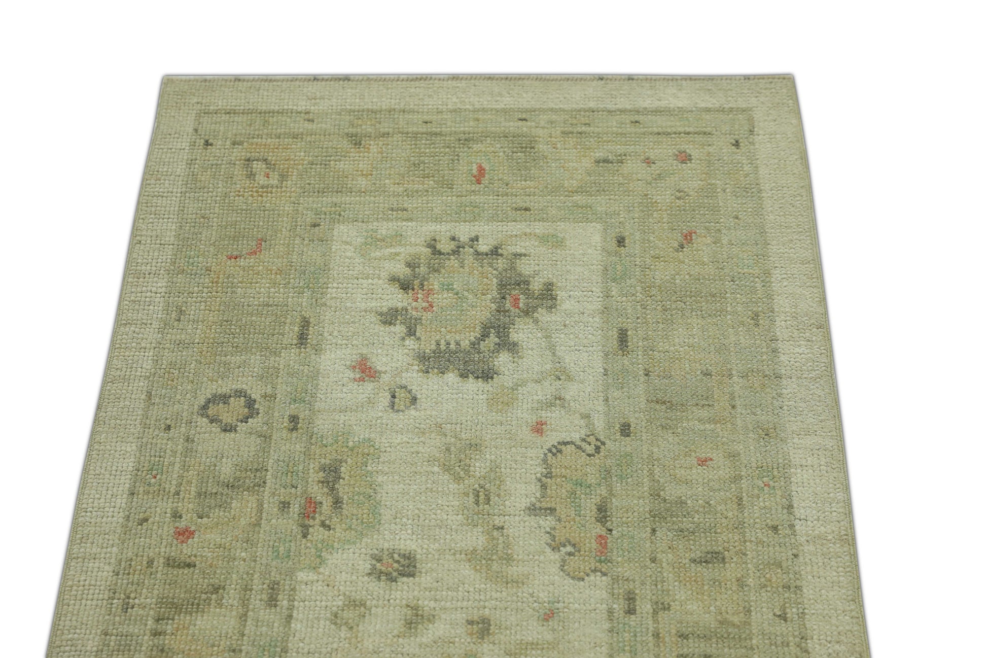 Turkish Oushak Rug 2'5" x 3'7" #1378