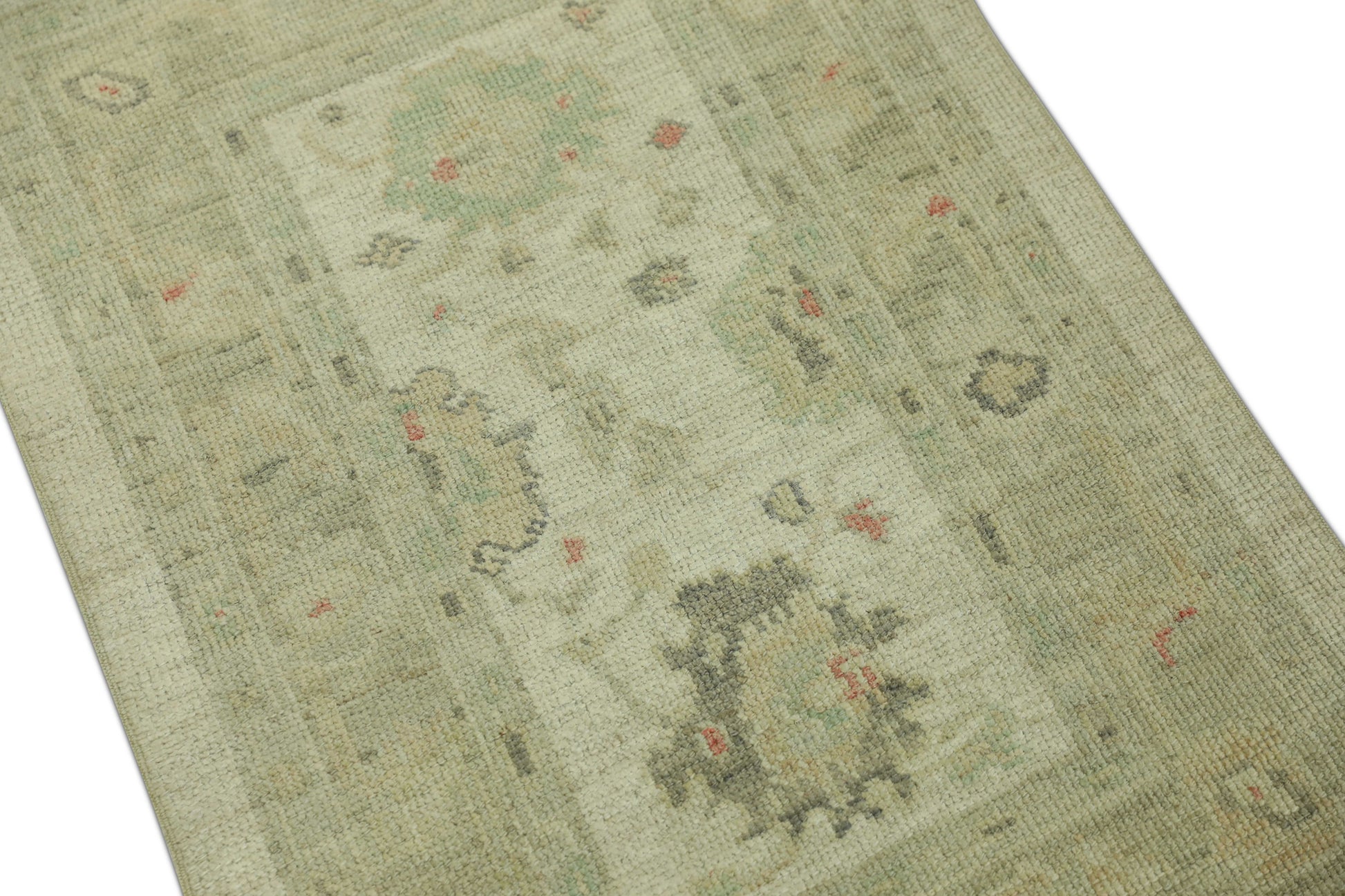 Turkish Oushak Rug 2'5" x 3'7" #1378