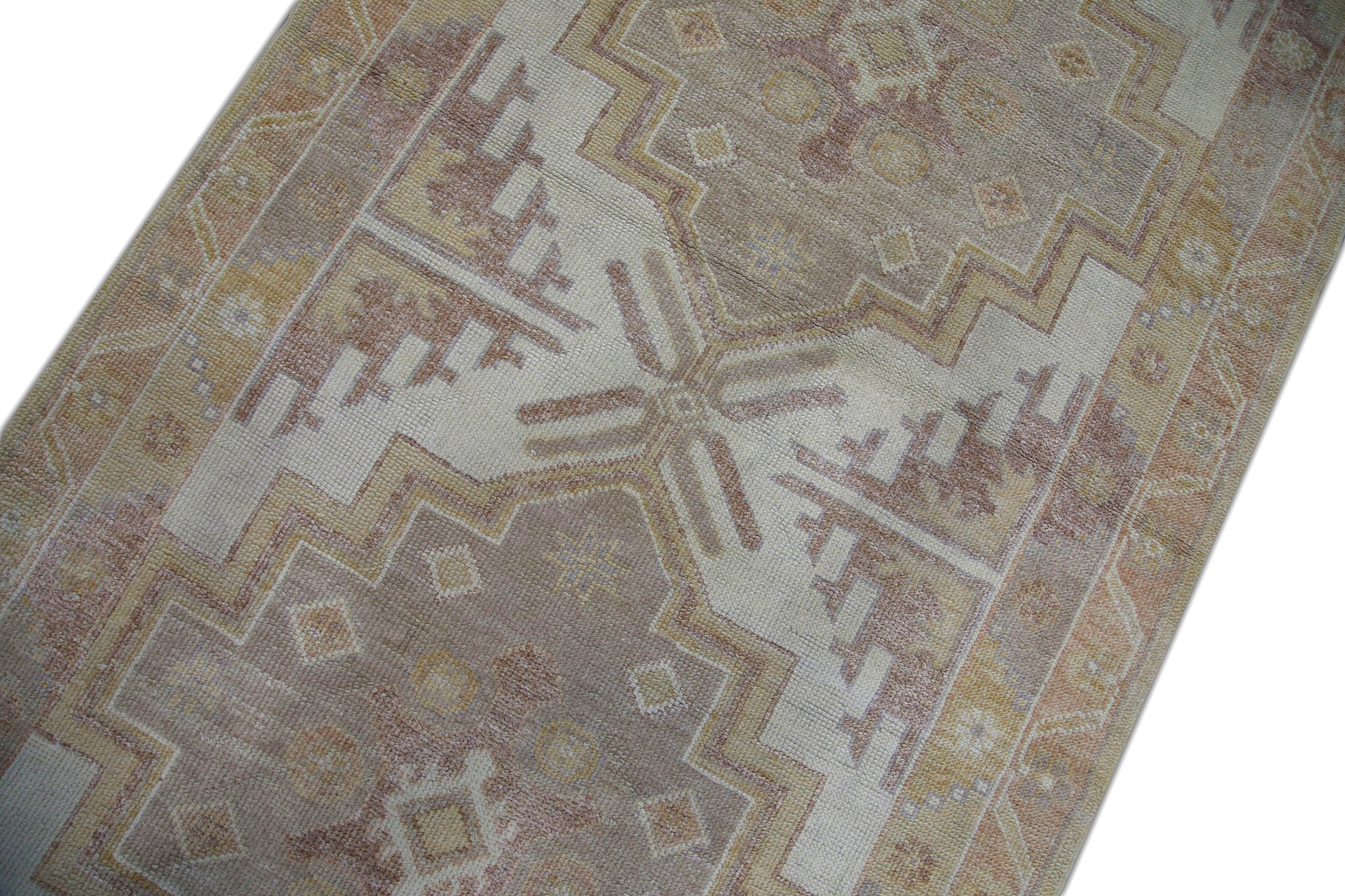 Turkish Oushak Rug 4'3" x 8'4" #5951