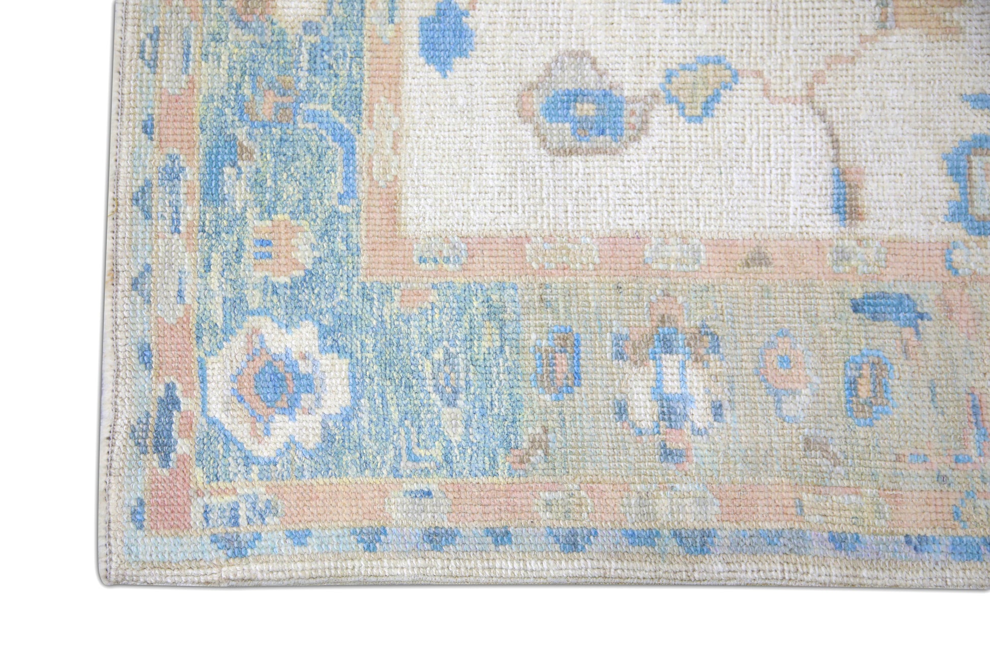 Turkish Oushak Rug 3'9" x 10'9" #5354