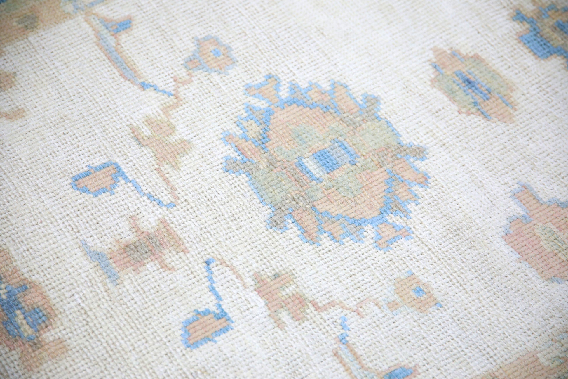 Turkish Oushak Rug 3'9" x 10'9" #5354