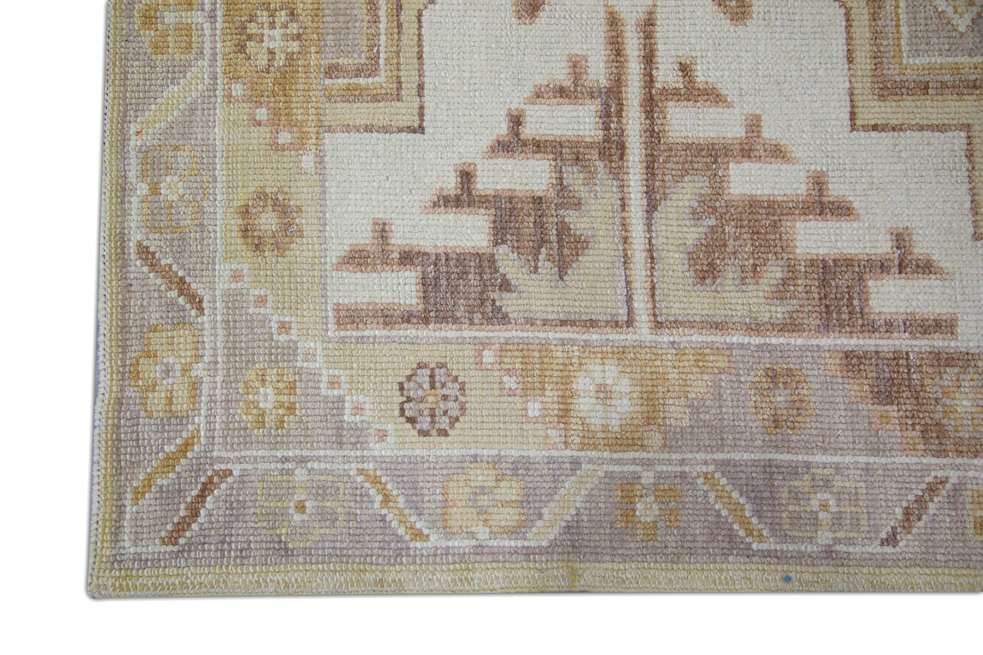 Turkish Oushak Rug 4'3" x 10'6" #5892