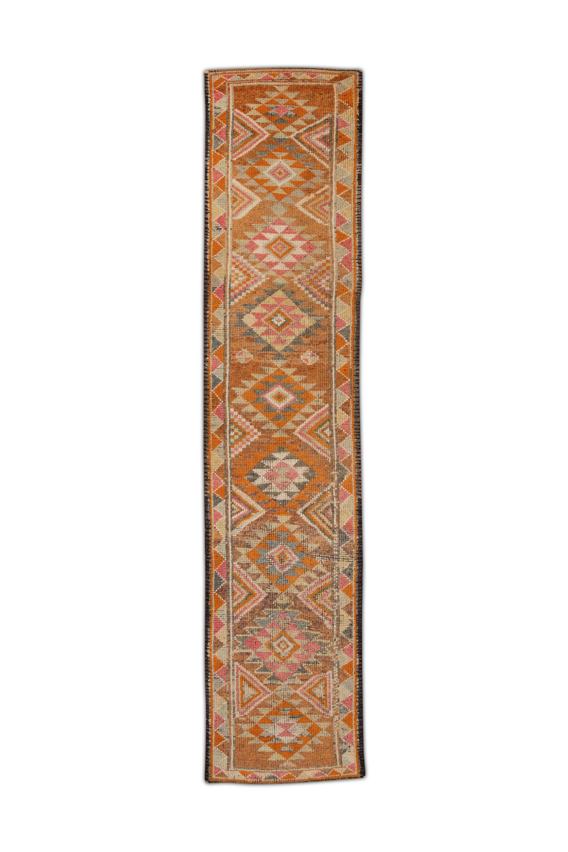 Turkish Vintage Anatolian Rug  2'7" x 11'8" #262
