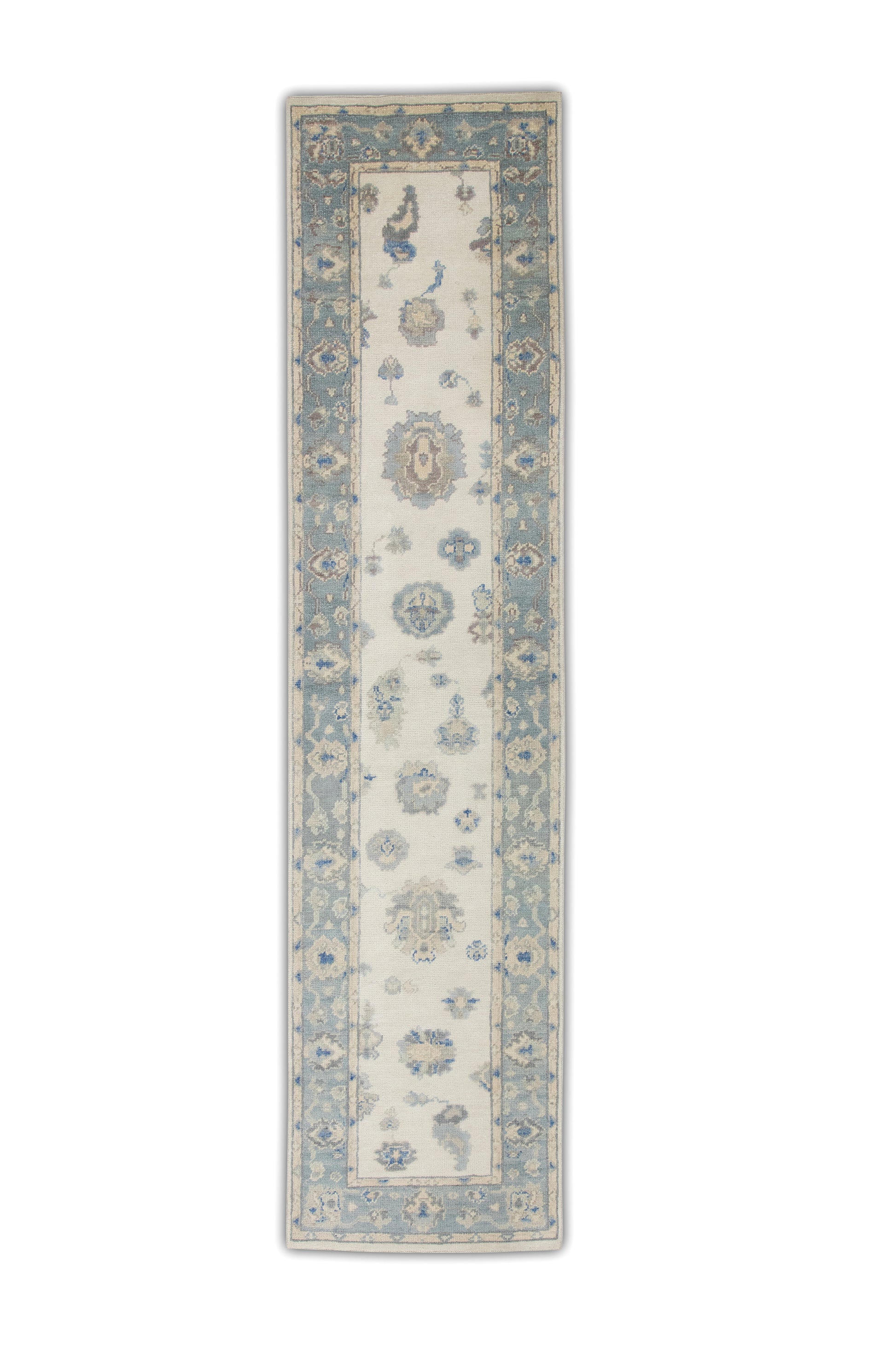 Turkish Oushak Rug 2'10" x 11'9" #6428