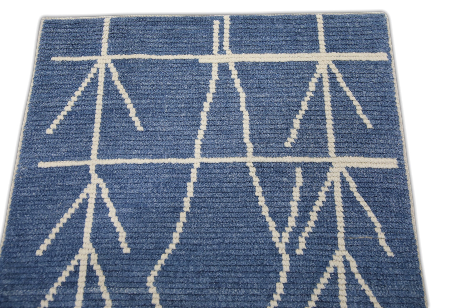 Turkish Tulu Rug Hand Knotted 2'10" x 10'1" #6915