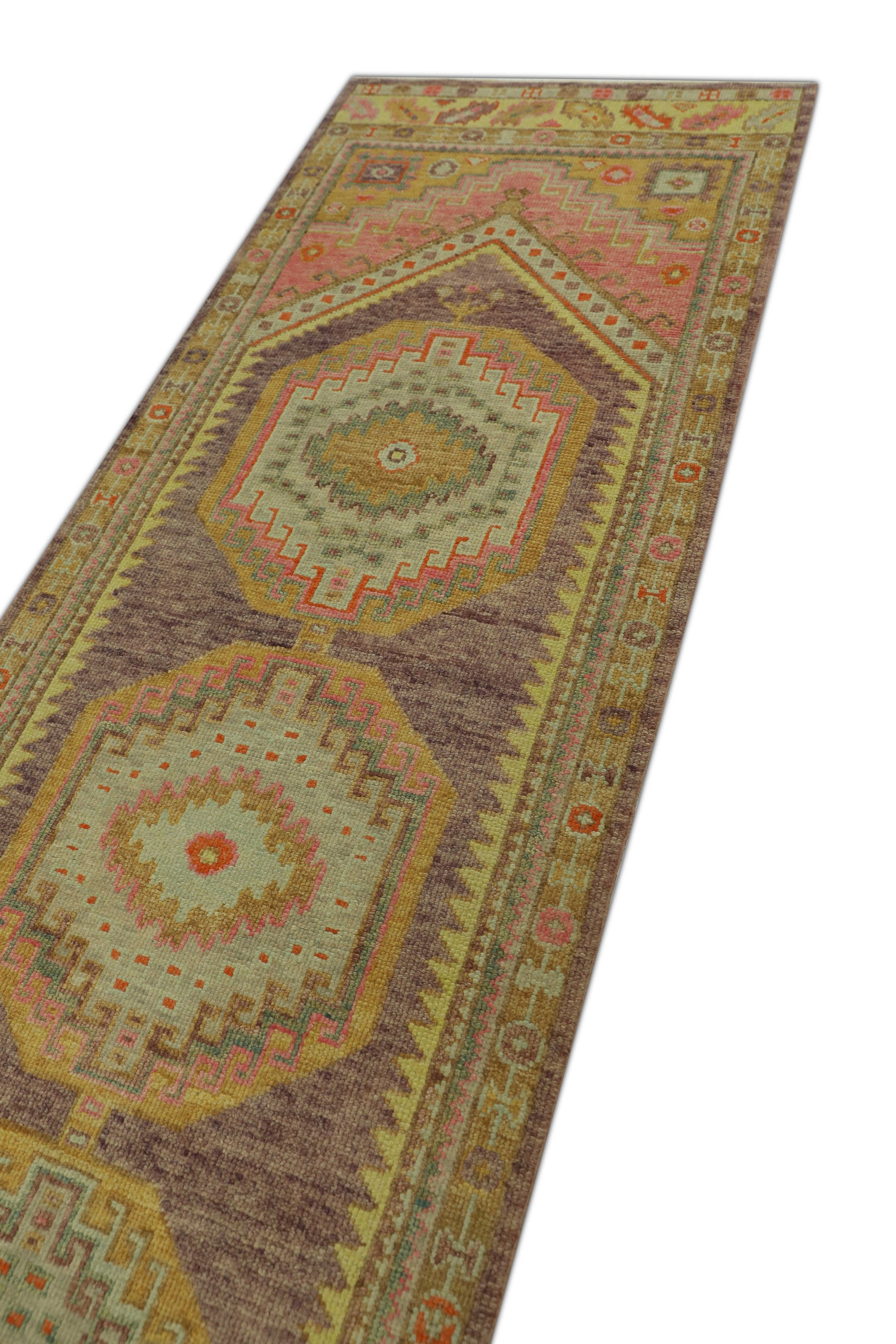 Turkish Oushak Rug 3' x 10'6" #885