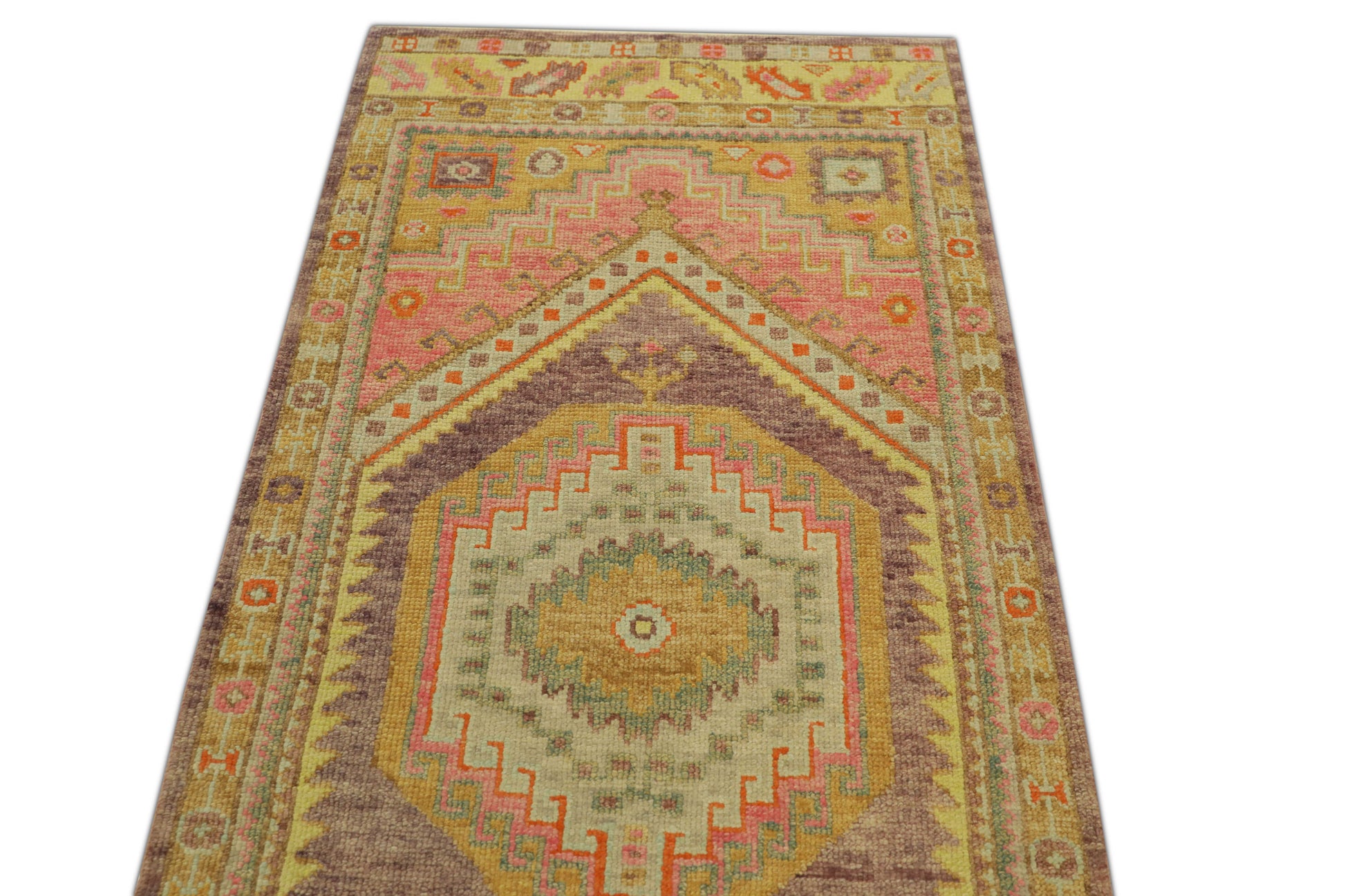 Turkish Oushak Rug 3' x 10'6" #885