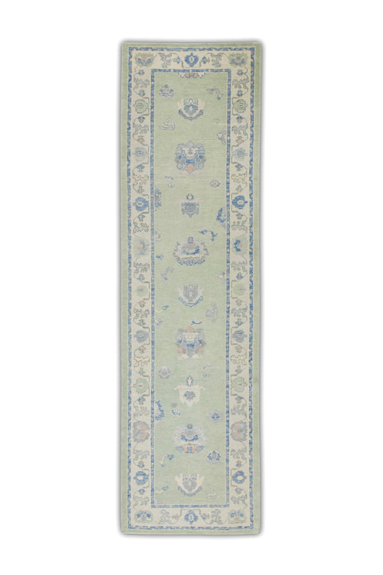 #7007 Turkish Oushak 3' x 10'5"