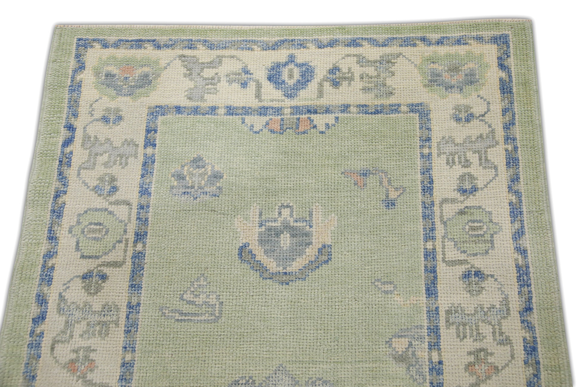Turkish Oushak Rug 3' x 10'5" #7007