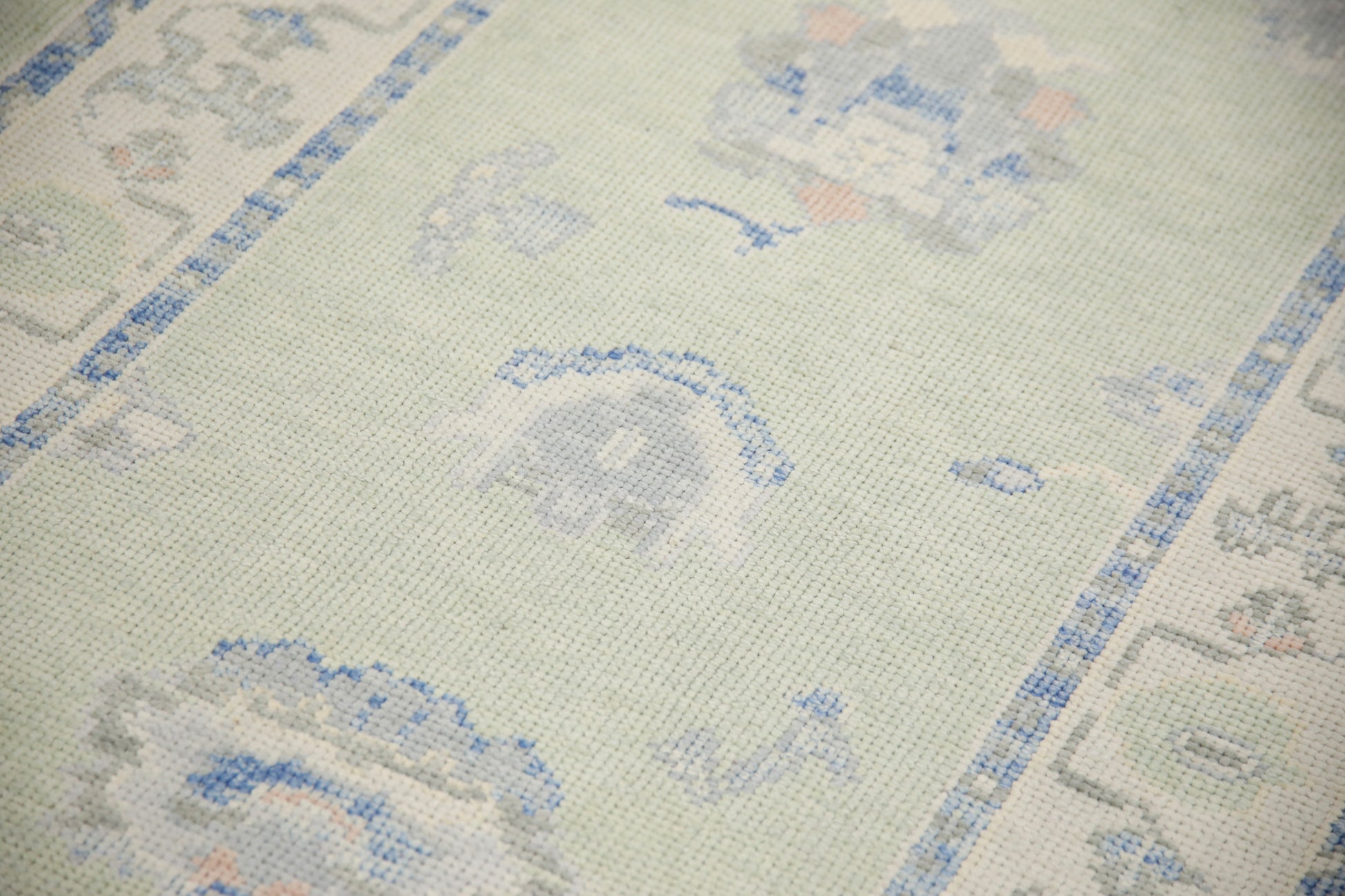 Turkish Oushak Rug 3' x 10'5" #7007