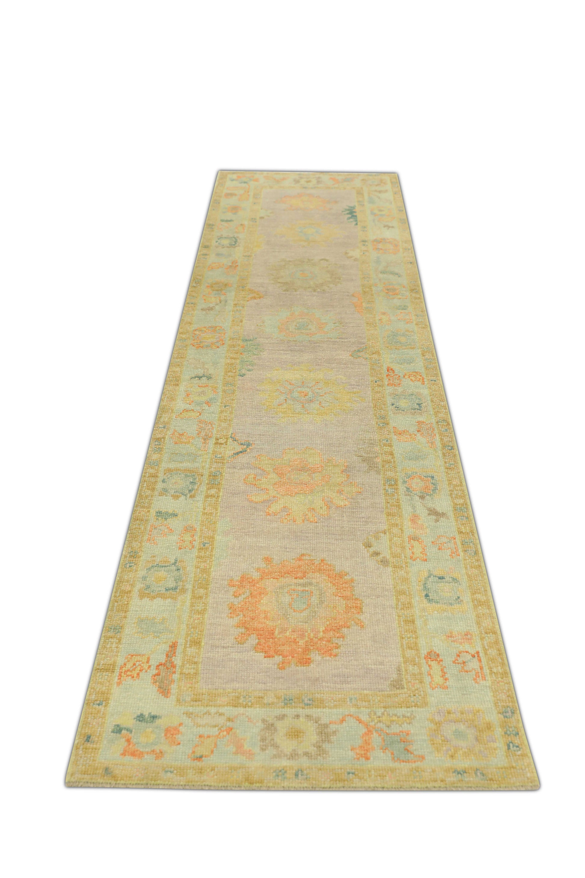 Turkish Oushak Rug 2'10" x 11' #934