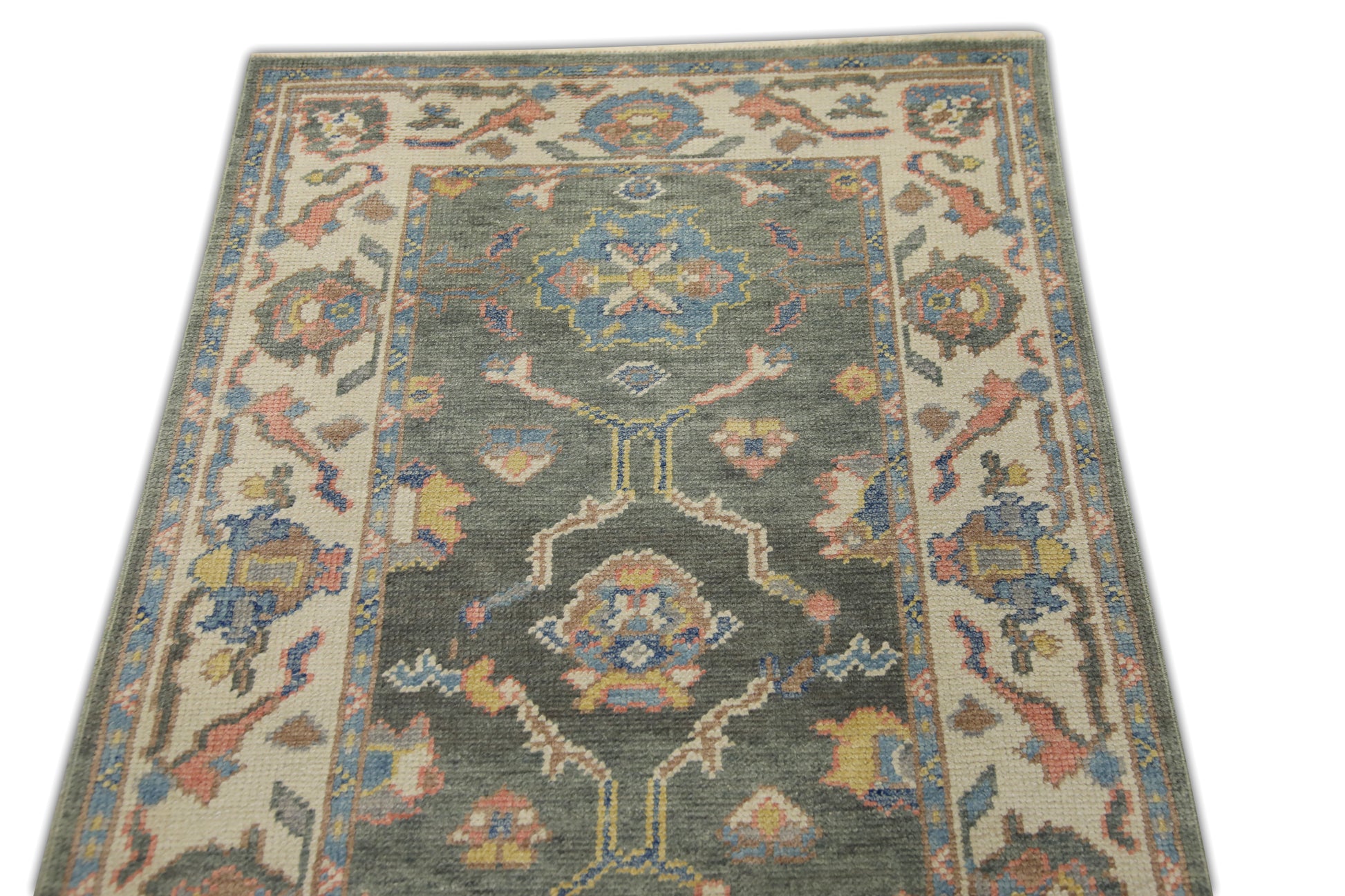 Turkish Oushak Rug 2'11" x 13'2" #2023