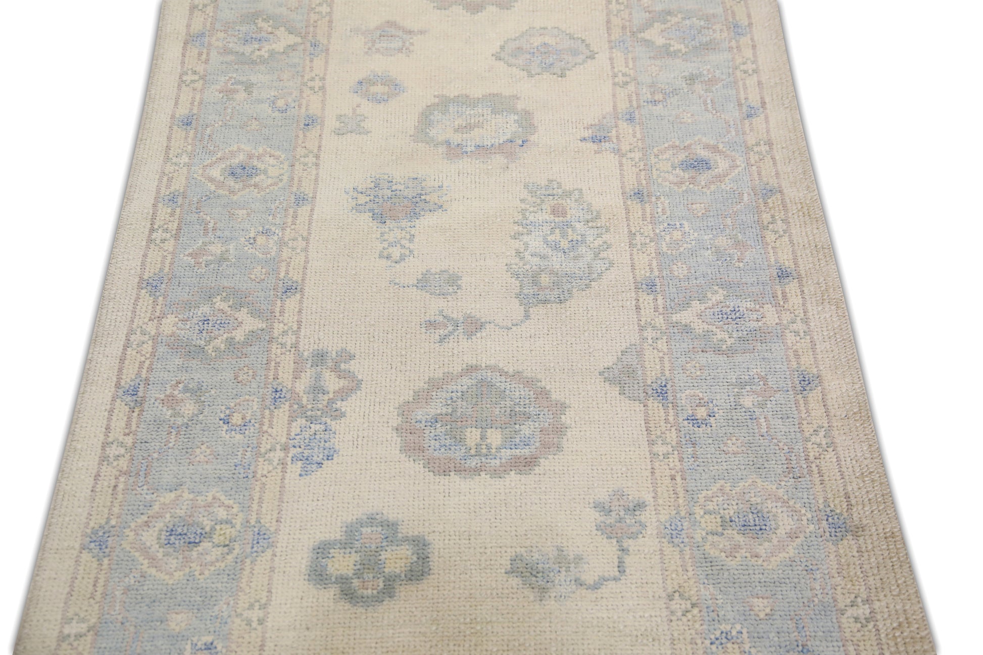 Turkish Oushak Rug 3' x 11' #5007