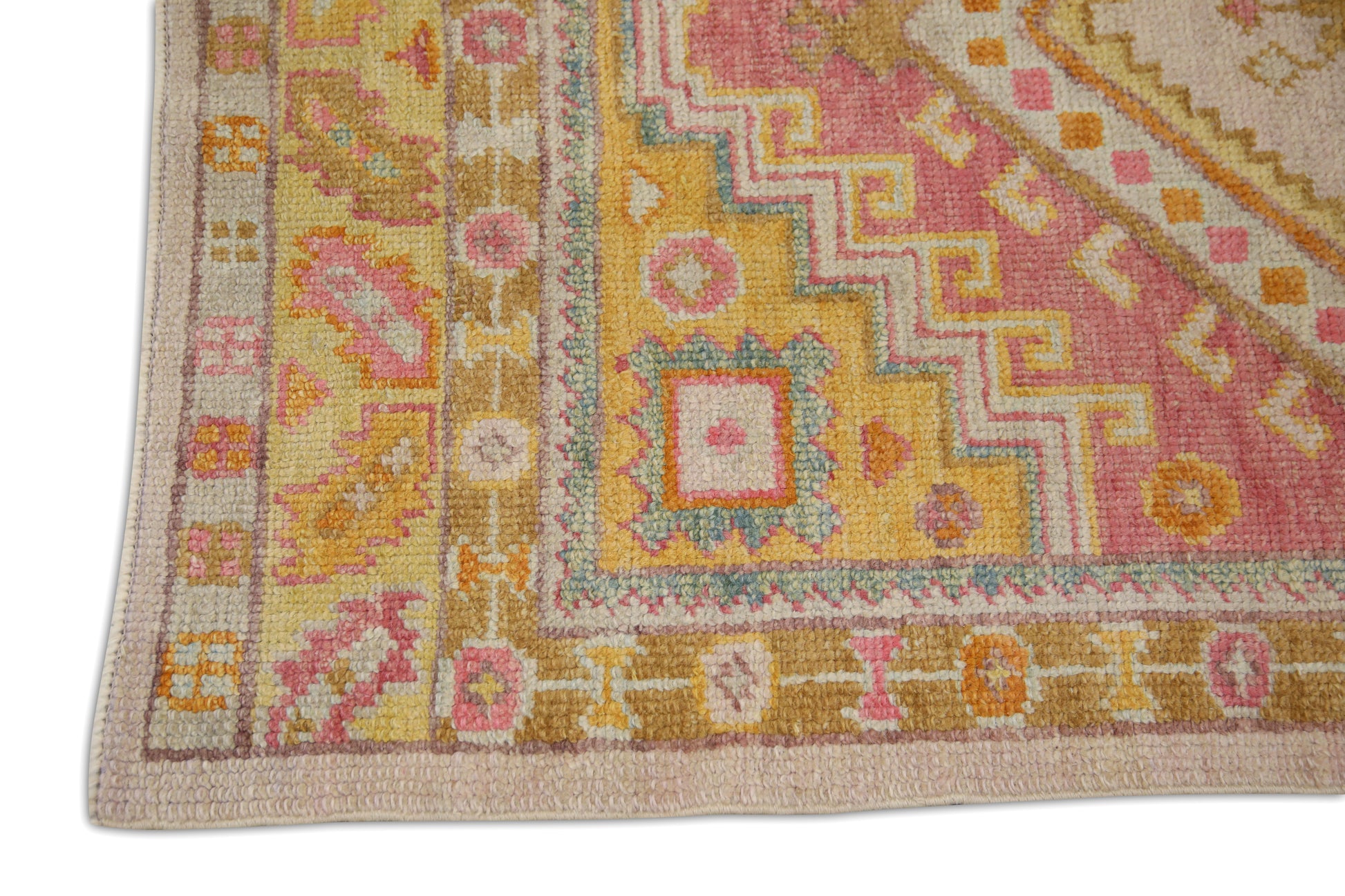 Turkish Oushak Rug 3' x 11'2" #735