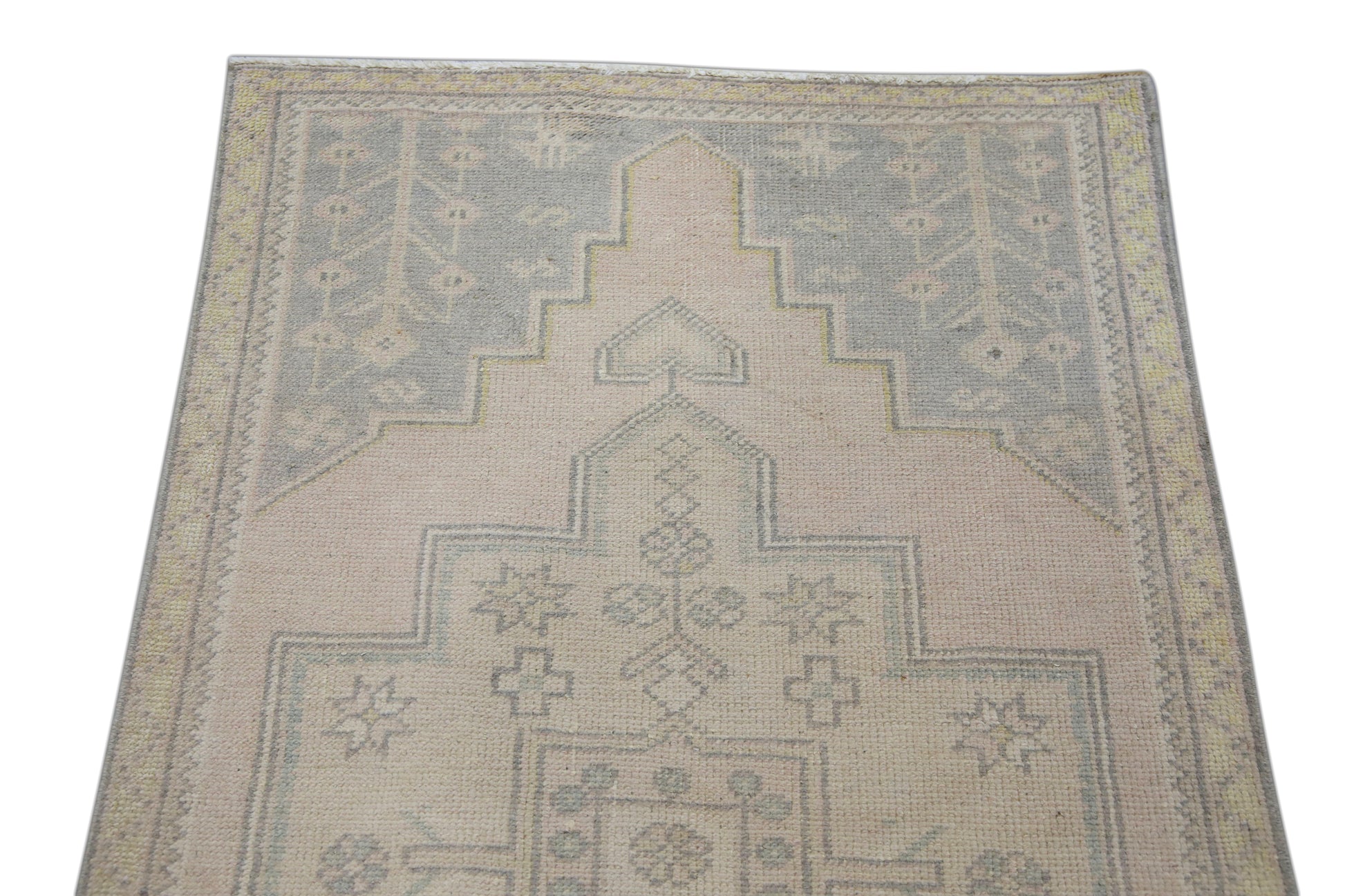 Turkish Vintage Anatolian Rug  2'8" x 7'7" #222