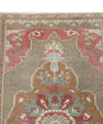 Oriental Hand Knotted Vintage Turkish Mini Rug 1'9" x 3'2" #8739