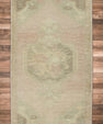 Oriental Hand Knotted Vintage Turkish Mini Rug 1'8" x 3' #8517